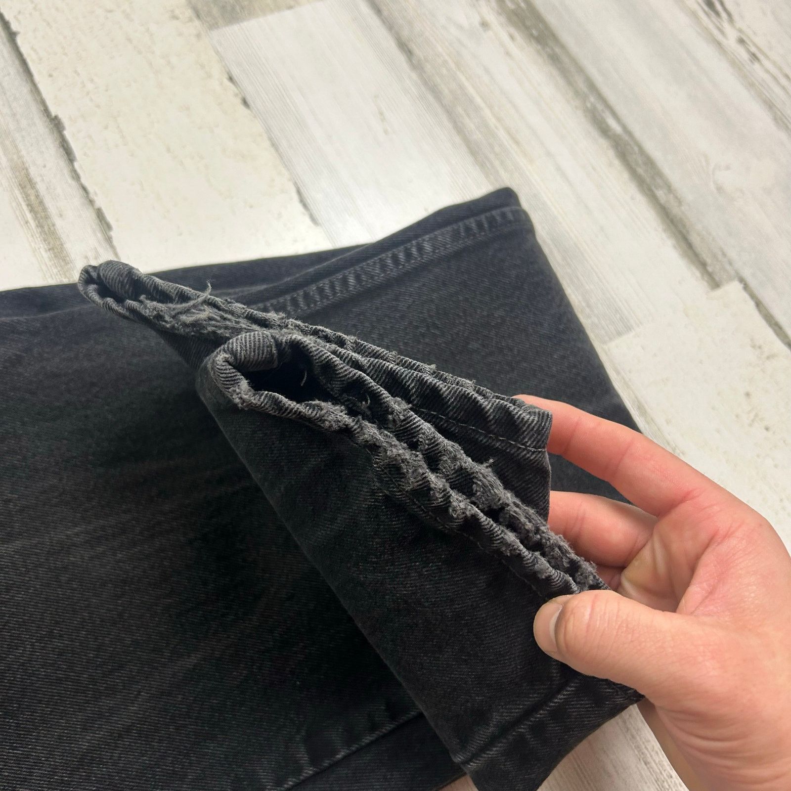 Levi's × Vintage Vintage 1990s 560 Black Levis Size US 32 / EU 48 - 18 Thumbnail