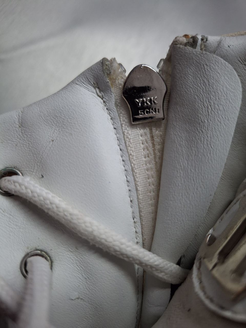 Handmade Leandro Lopes Mid Top Handmade Leather Sneakers Size US 11.5 / EU 44-45 - 12 Thumbnail