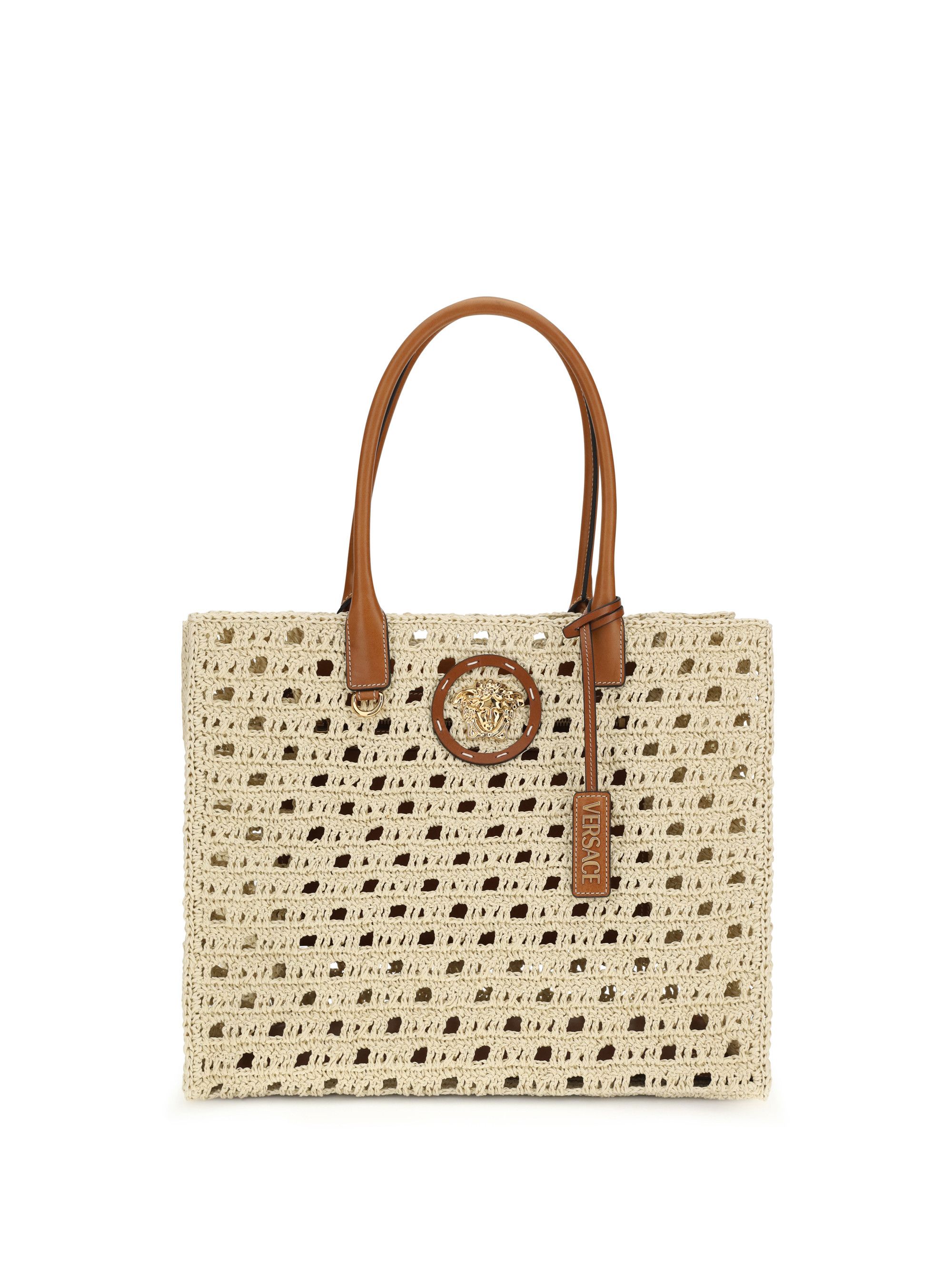Versace Crochet Tote Bag Size ONE SIZE - 1 Thumbnail