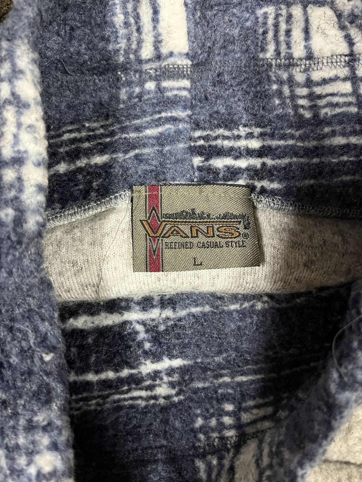 Vans × Vintage Vintage vans outdoors fleece sweater Size US L / EU 52-54 / 3 - 10 Thumbnail