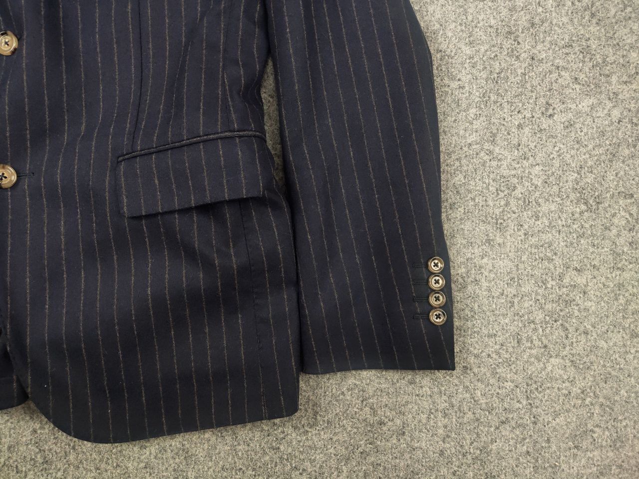 Eleventy Eleventy Milano Design classic two-piece suit wool Cashmere Size 48R - 5 Thumbnail