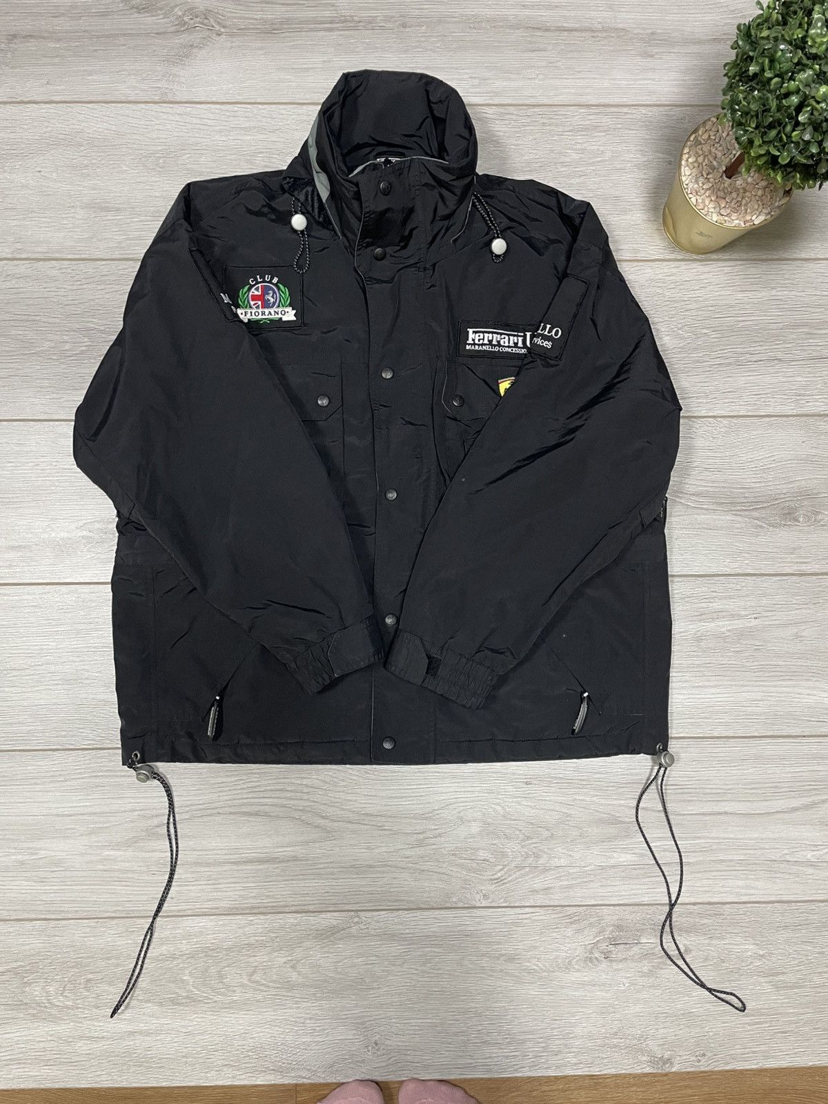 Ferrari Ferrari UK racing jacket hooded big logo Size US M / EU 48-50 / 2 - 6 Thumbnail