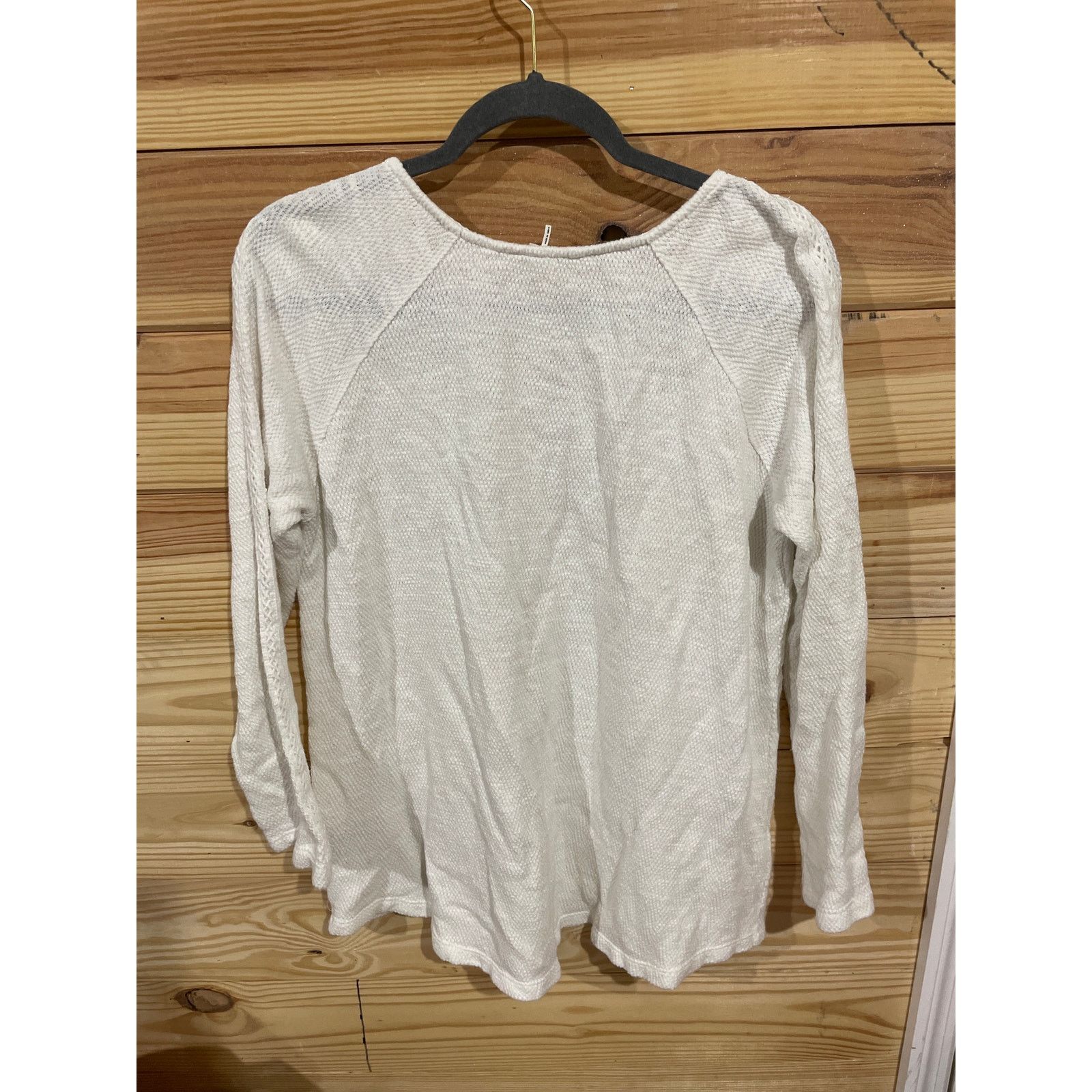 Anthropologie Anthropologie Floreat Macrame Crochet Knit White Sweater, M Size M / US 6-8 / IT 42-44 - 7 Thumbnail