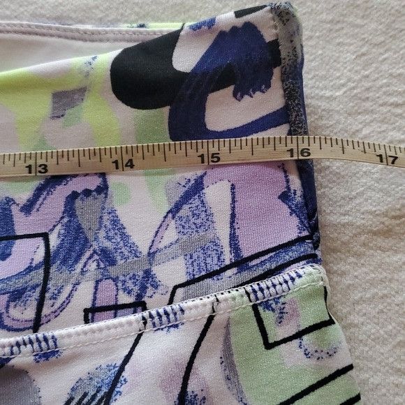 Calvin Klein Calvin Klein CK Womens High Rise Fashion Print Graphic CJY S Size 32" / US 10 / IT 46 - 8 Thumbnail