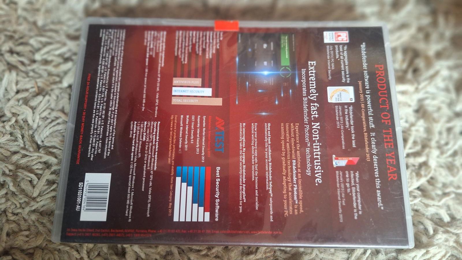 Designer Bitdefender Internet Security 2014 Protection Software Size ONE SIZE - 2 Thumbnail