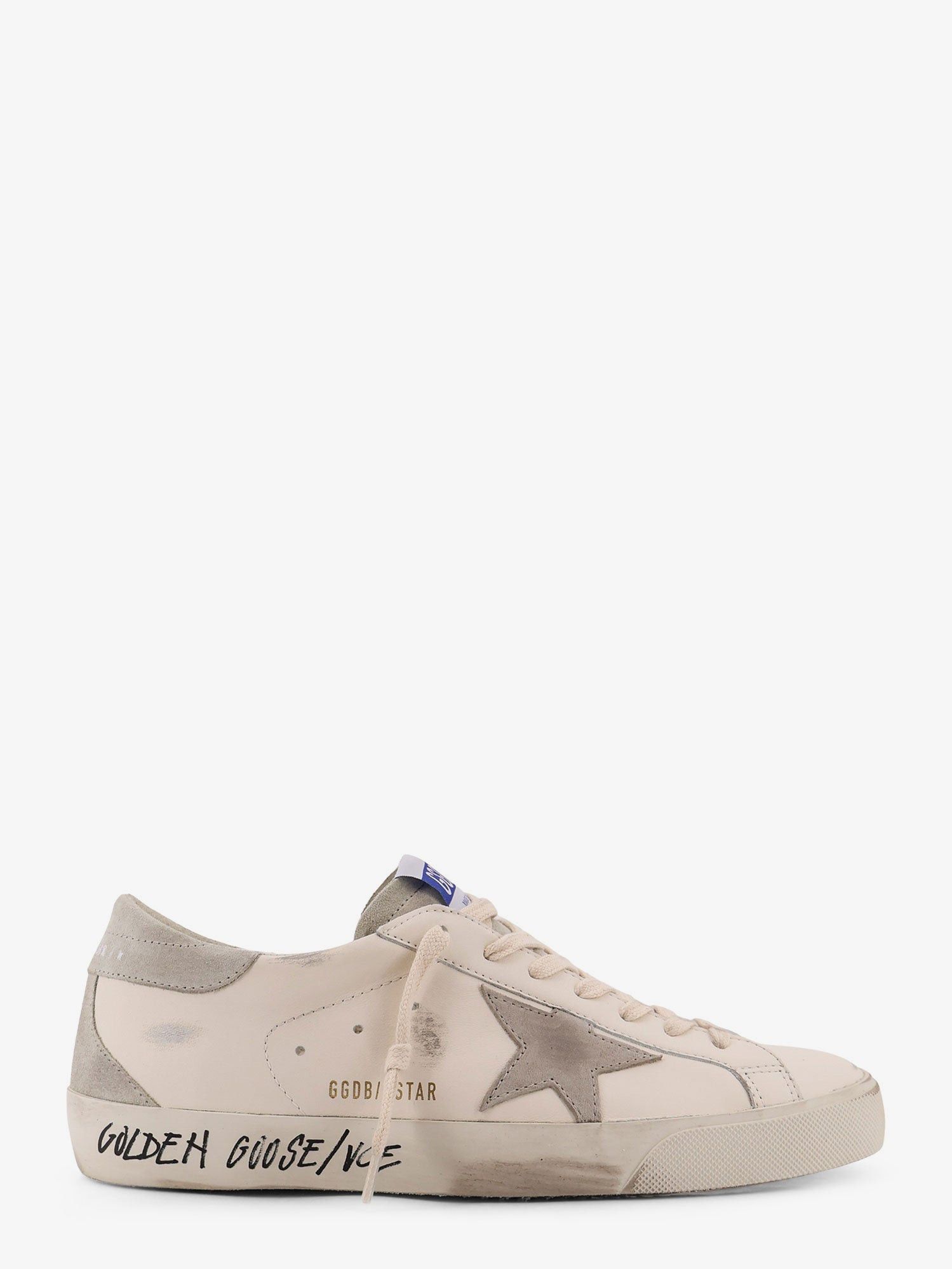 Super star leather sneakers with side logo IT 42 - USA Tariffs Included