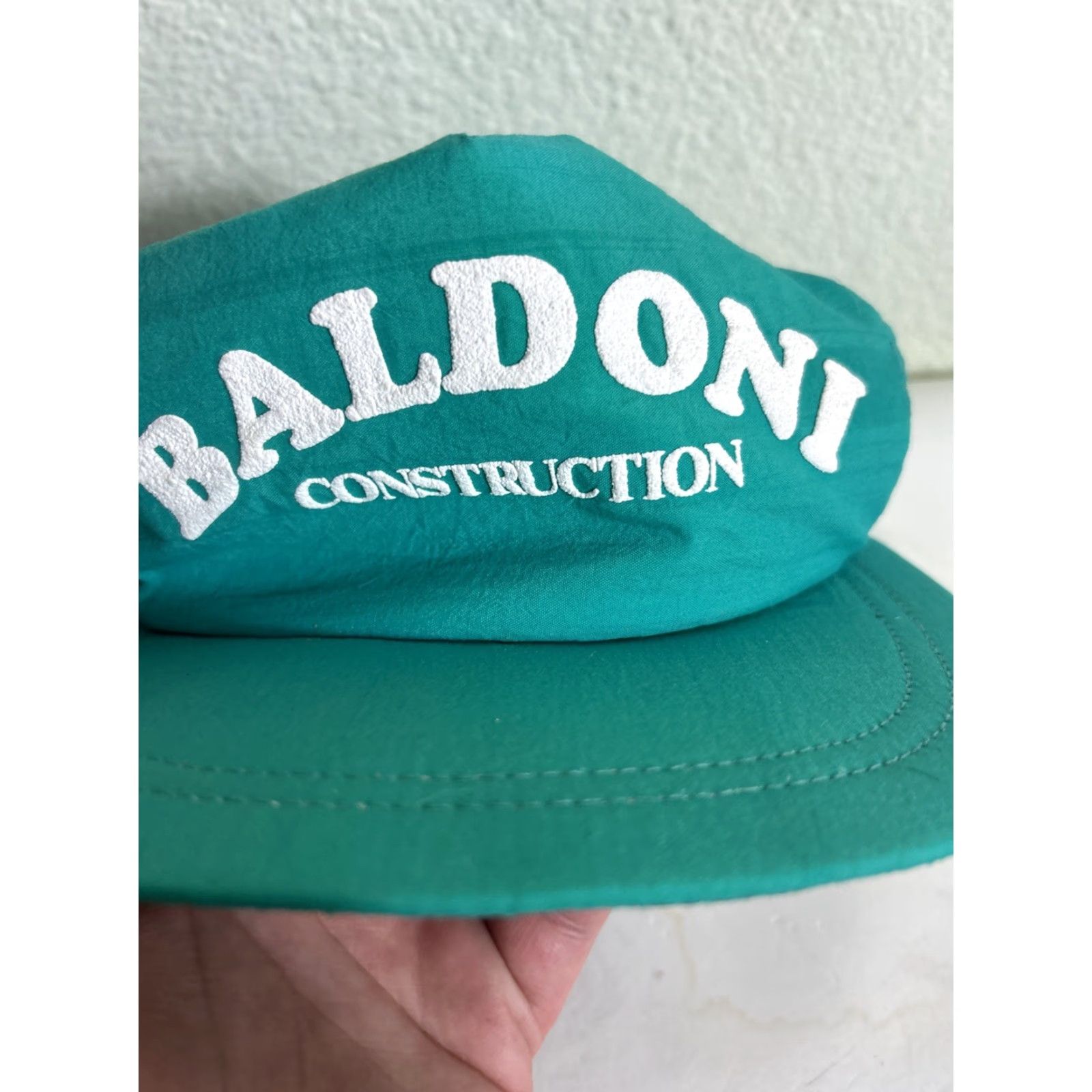 Altea VINTAGE Adjust A Tab Hat Teal SnapBack Made In USA Adjustable Men One Size Green USA Hat Mens Size ONE SIZE - 4 Thumbnail