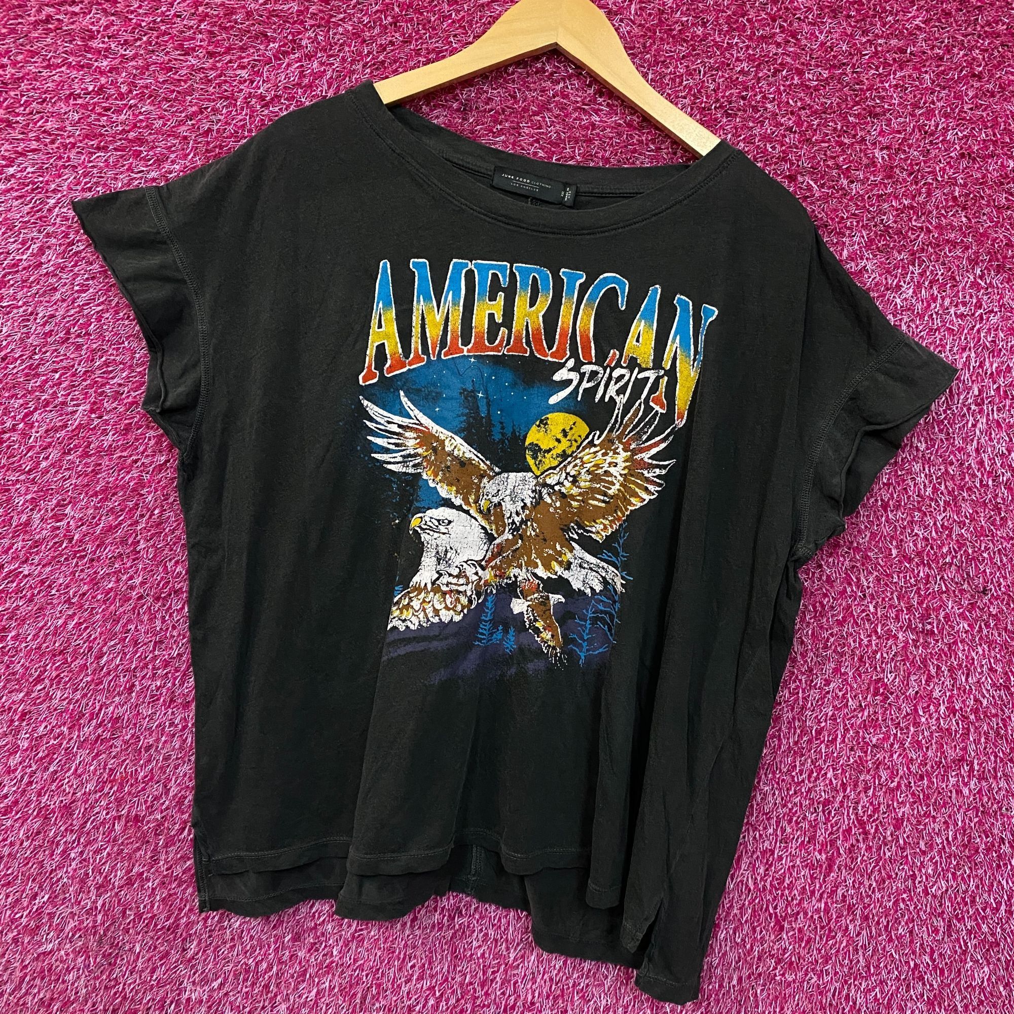 Junk Food Junk Food Clothing Women's American Spirit T-Shirt 2XL Size S / US 4 / IT 40 - 3 Thumbnail