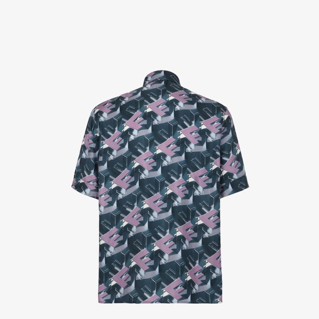 Fendi o1loc1c0824 Shirts in Multicolor Size US M / EU 48-50 / 2 - 2 Thumbnail
