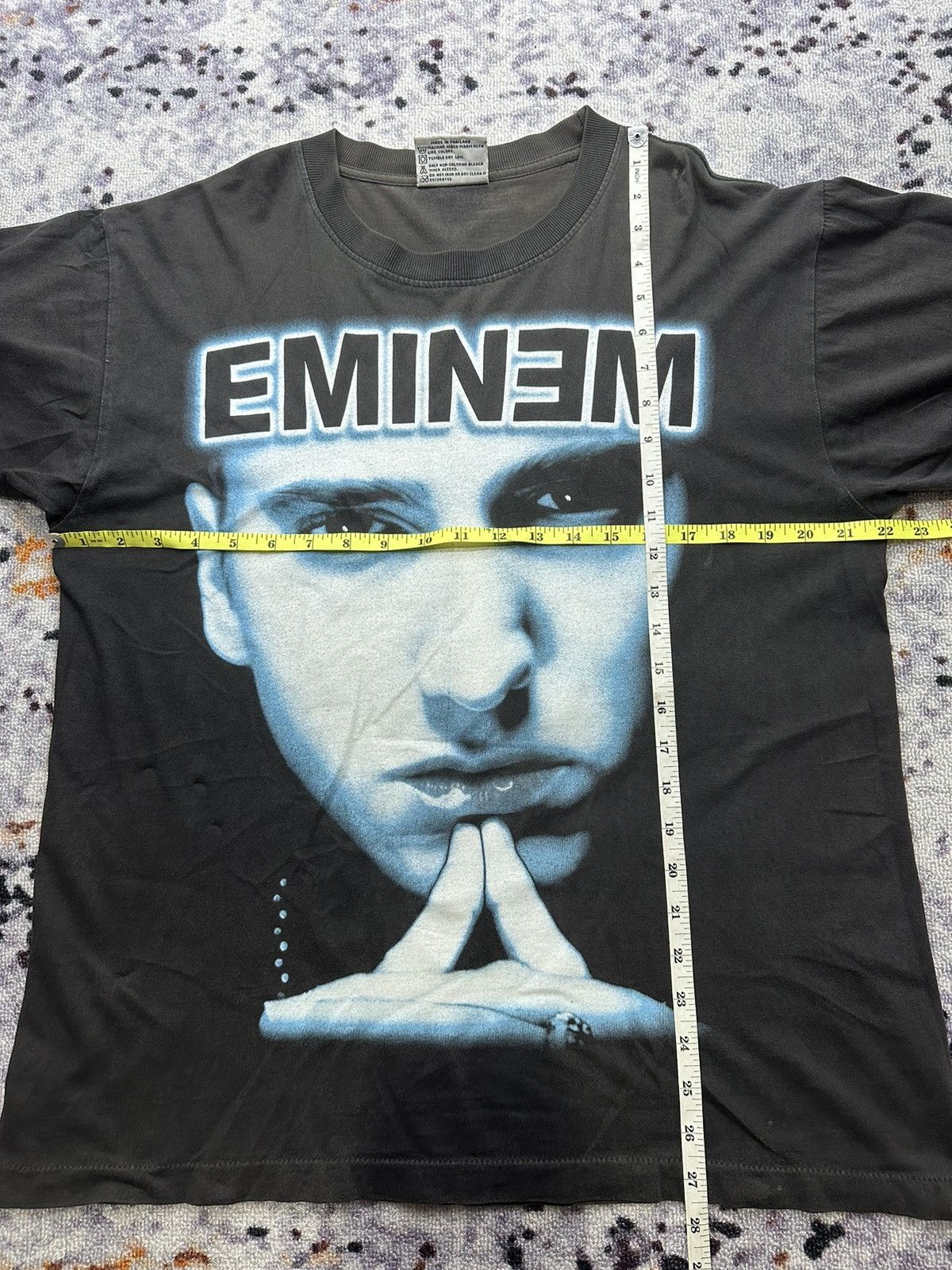 Eminem RARE Vintage Bootleg Eminem Big Face Rap Tee Size US L / EU 52-54 / 3 - 7 Thumbnail