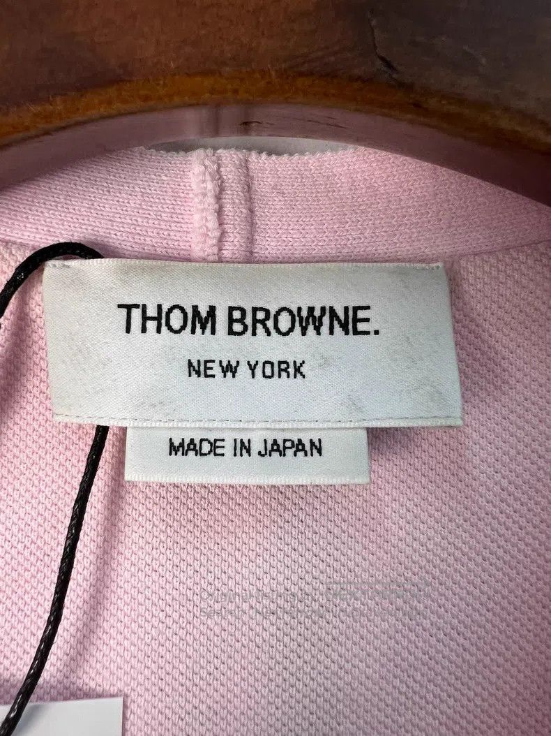 Thom Browne Thom Browne Cherry Blossom Pink Knit Cardigan Size US S / EU 44-46 / 1 - 4 Thumbnail