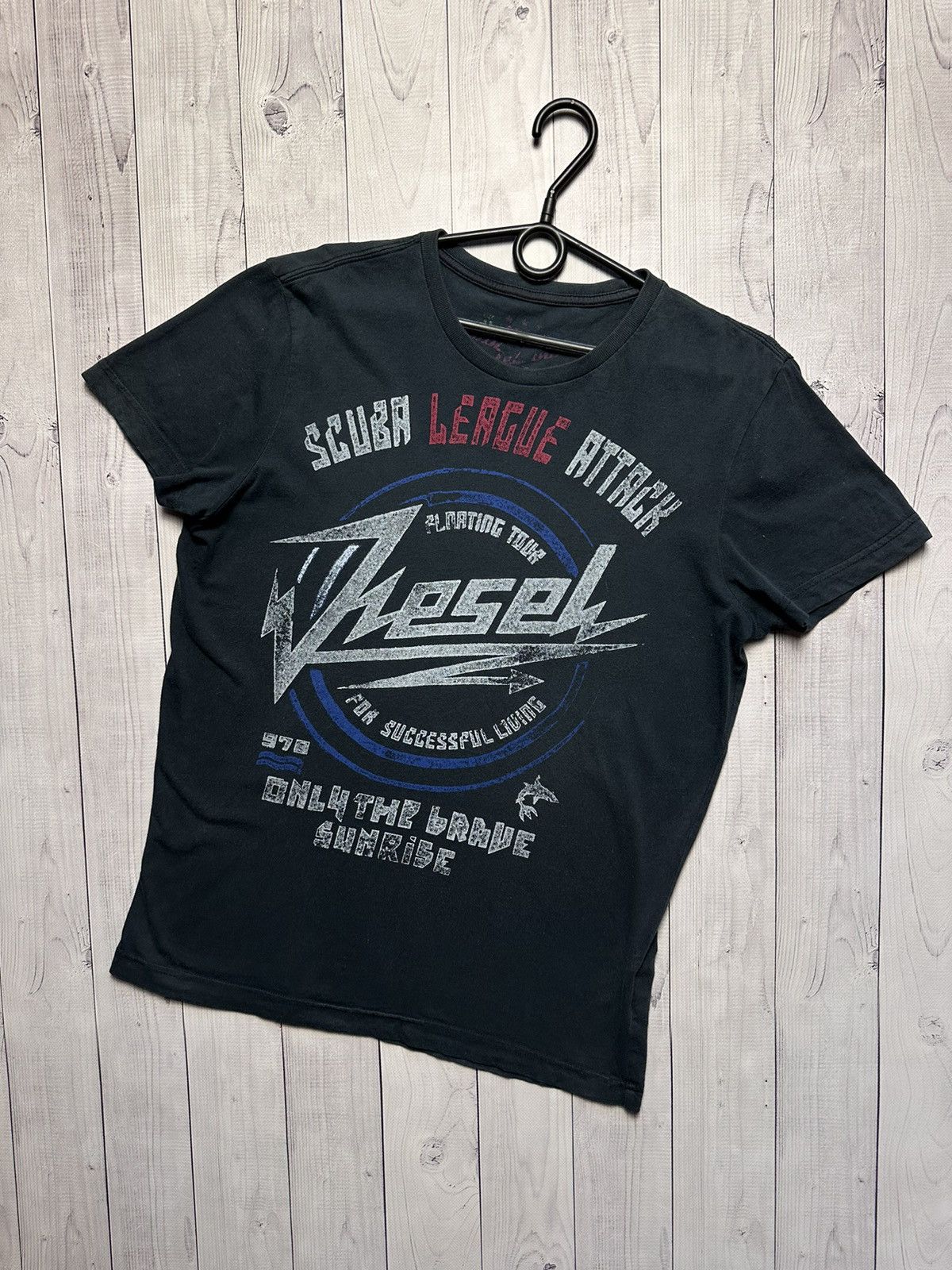 Diesel × Vintage Vintage Diesel tee rare logo size S Size US S / EU 44-46 / 1 - 1 Thumbnail