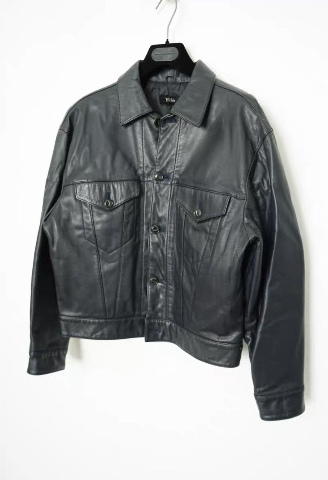 Yohji Yamamoto Yohji Yamamoto Y's Leather Jacket Size US S / EU 44-46 / 1 - 1 Thumbnail