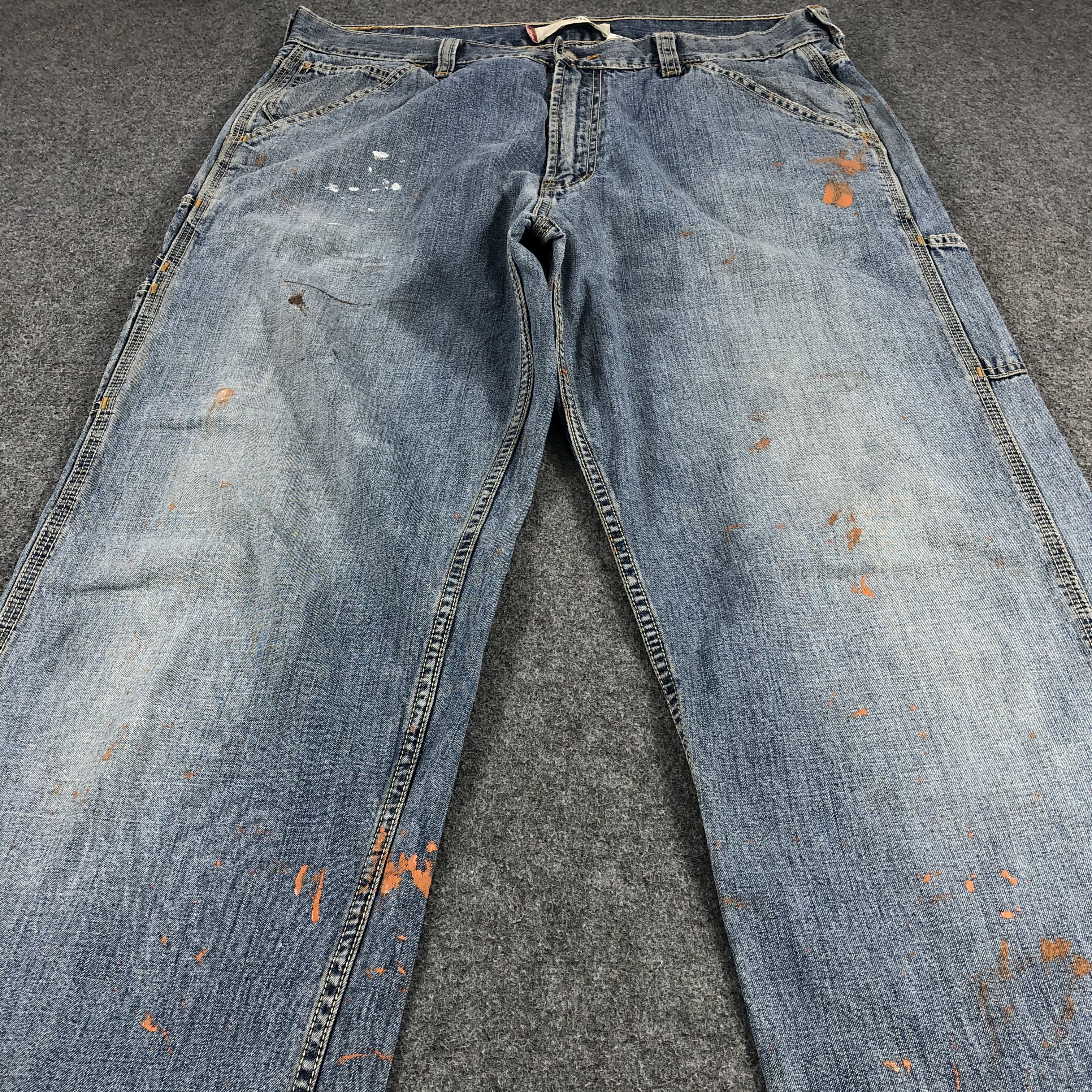 Levi's × Vintage Vintage Distress Levis Carpenter Jeans-JM1227 Size US 38 / EU 54 - 3 Thumbnail