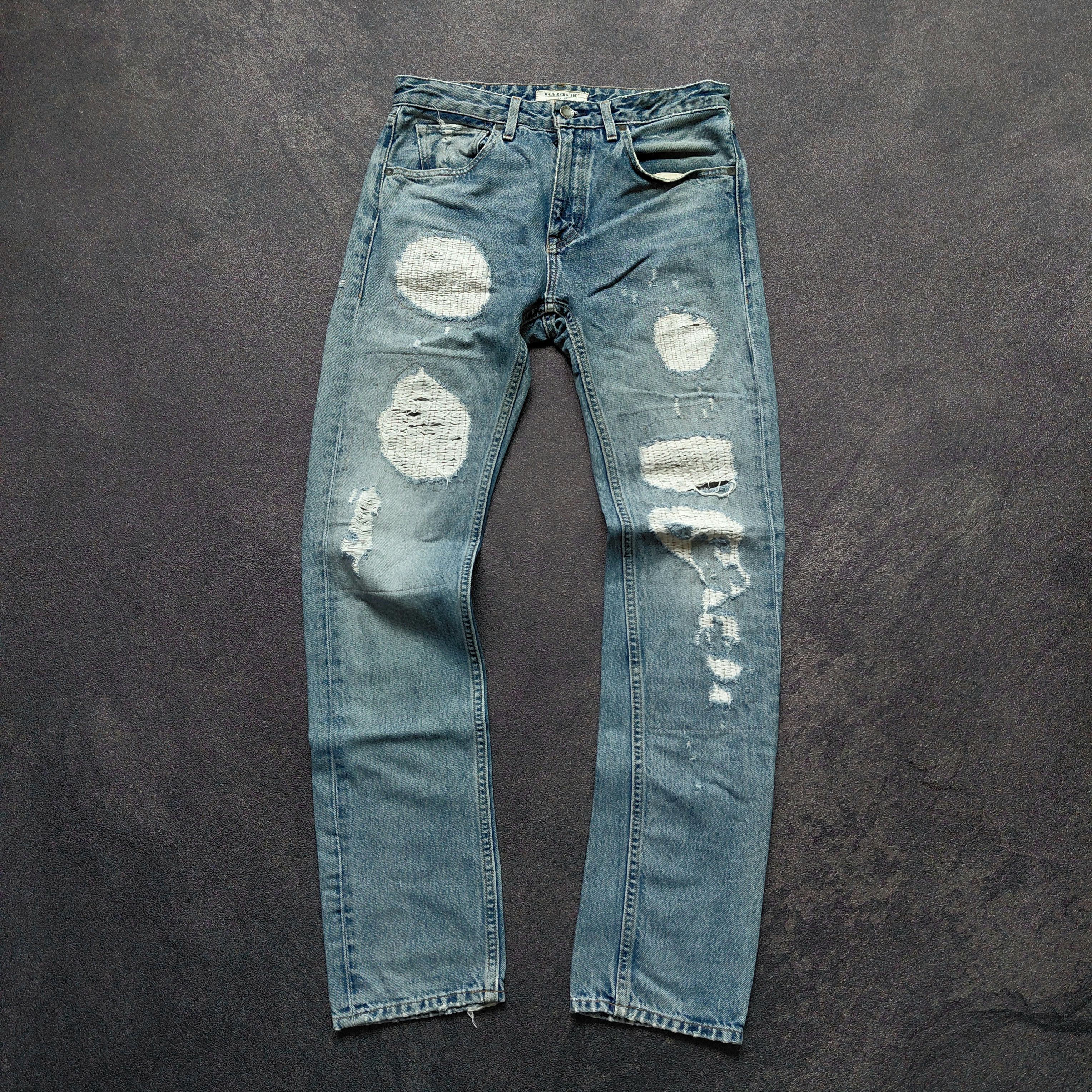 Levi's Made & Crafted Vintage Levi's Made & Crafted Distressed Pants Size US 30 / EU 46 - 1 Thumbnail