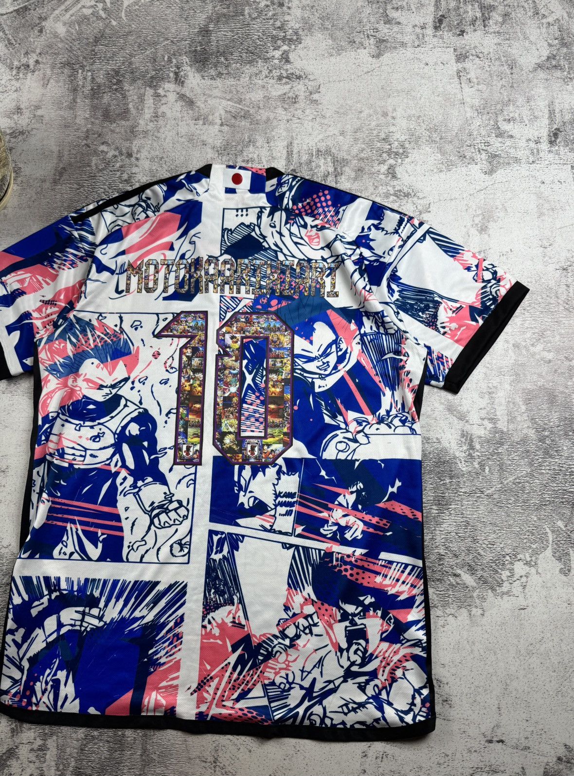 Vintage Japan 2023 #10 Anime Y2K Men’s XL Dragonball Soccer Football T Shirt Jersey Tee Size US XL / EU 56 / 4 - 15 Thumbnail