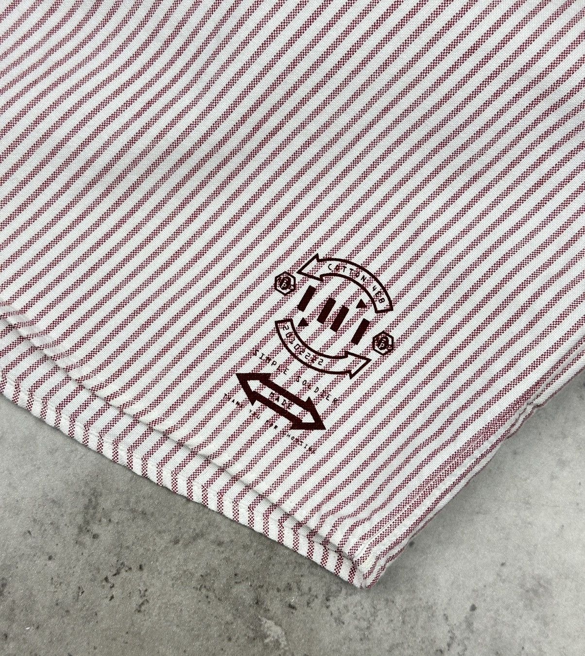 Bape Bathing Ape BAPE Striped Button Down Shirt Made in Japan Size US XL / EU 56 / 4 - 9 Thumbnail