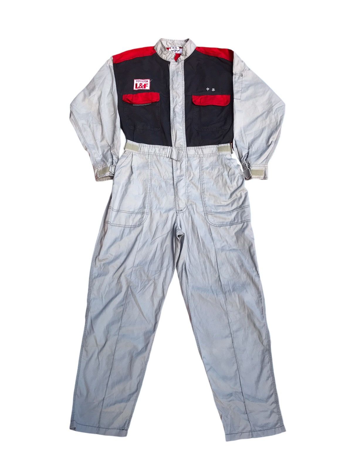 Formula 1 VINTAGE TOYOTA L&T COVERALL JACKET Size US M / EU 48-50 / 2 - 8 Thumbnail