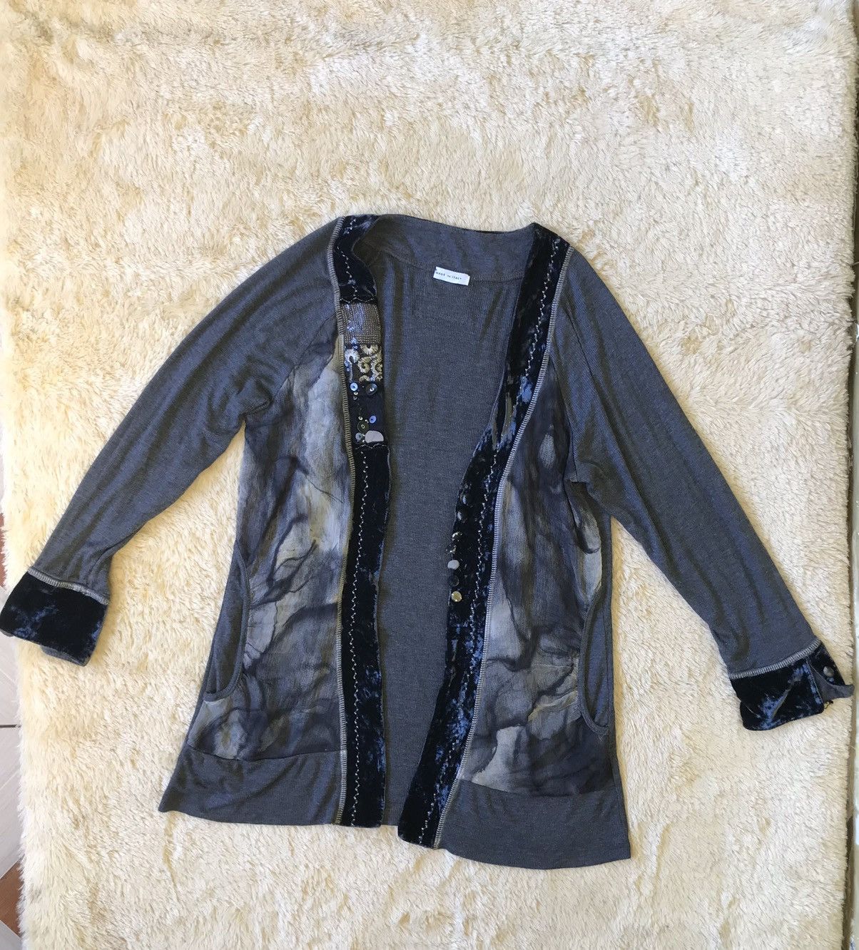 Other Vintage Cardigan Kimono Made In Italy Japanese Style Size M / US 6-8 / IT 42-44 - 2 Thumbnail