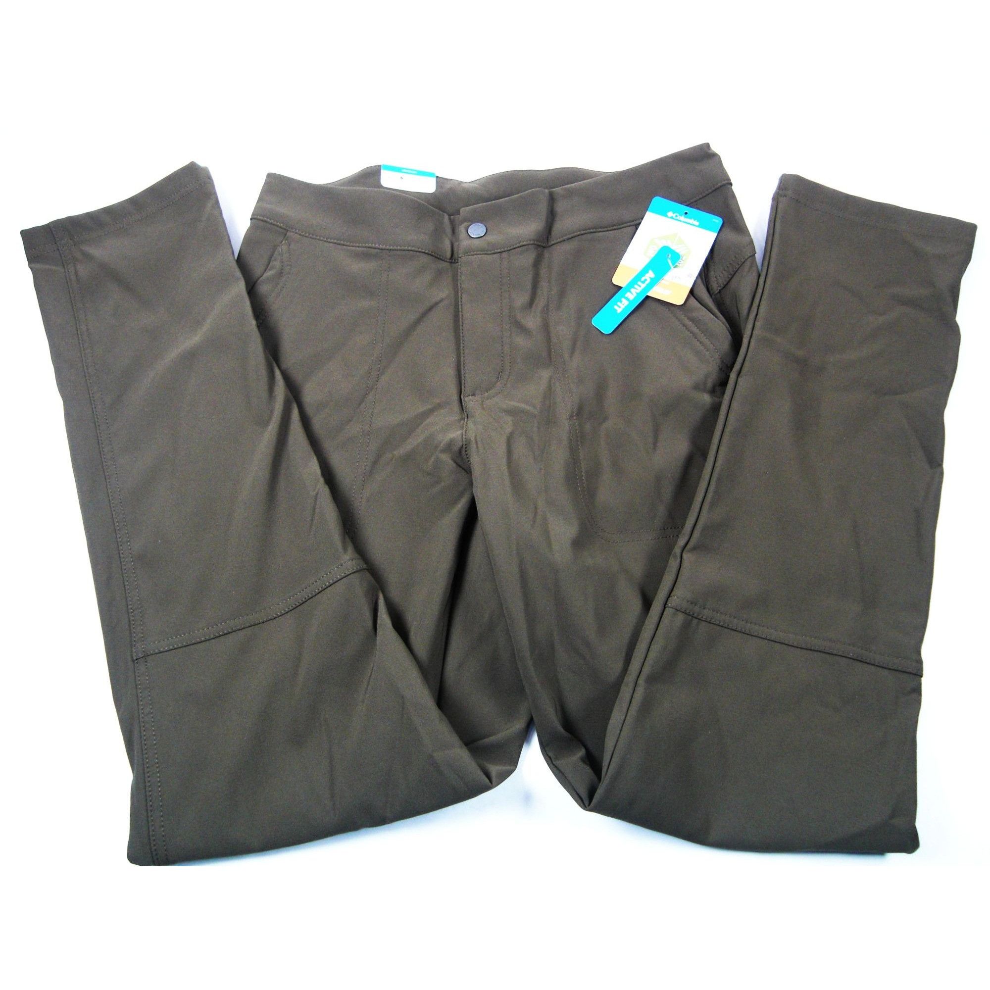 Columbia Columbia Women's Arden Point Lined Straight Leg Pants, Olive Size 32" / US 10 / IT 46 - 1 Thumbnail