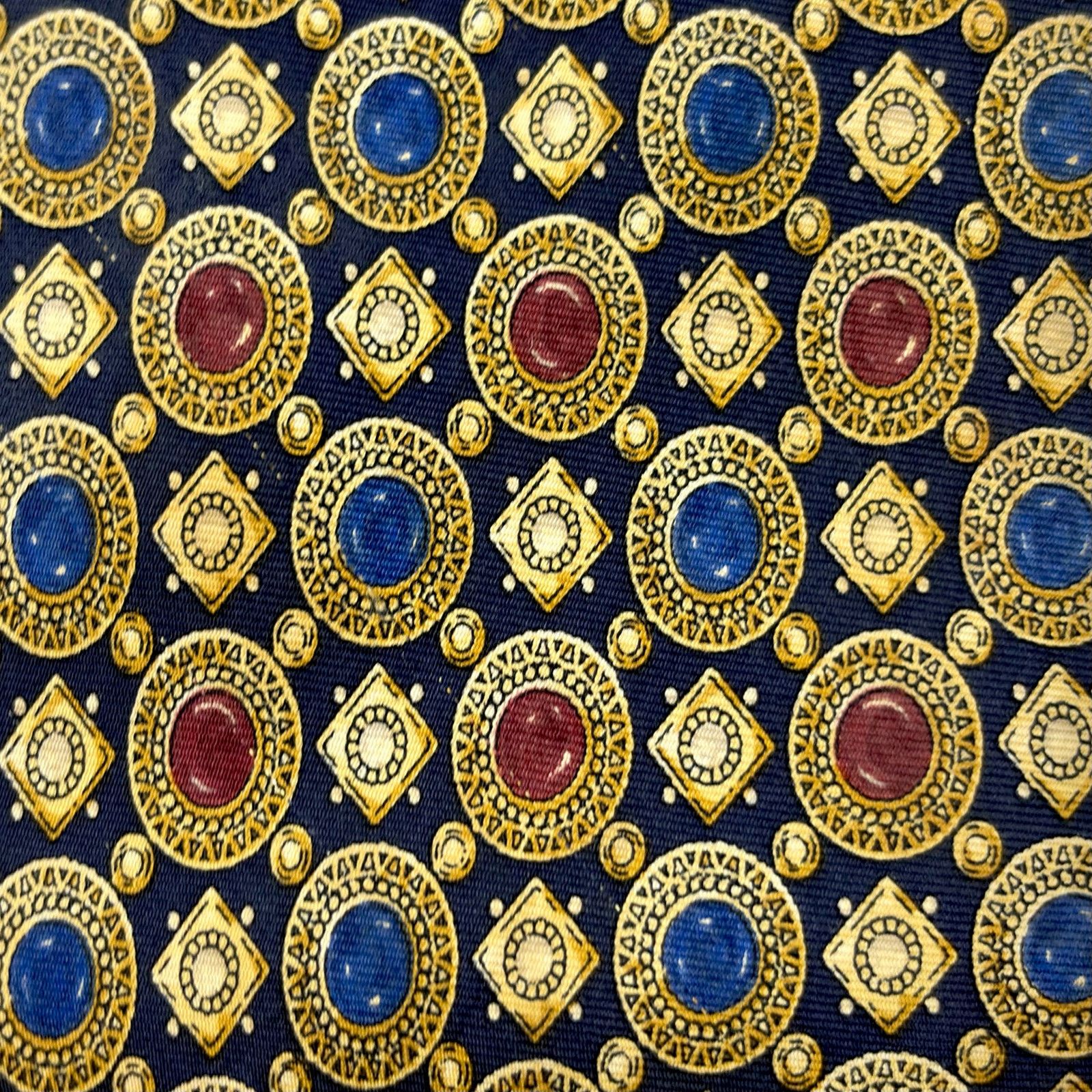Christian Dior Monsieur Christian Dior Abstract Pattern Tie Size ONE SIZE - 4 Thumbnail