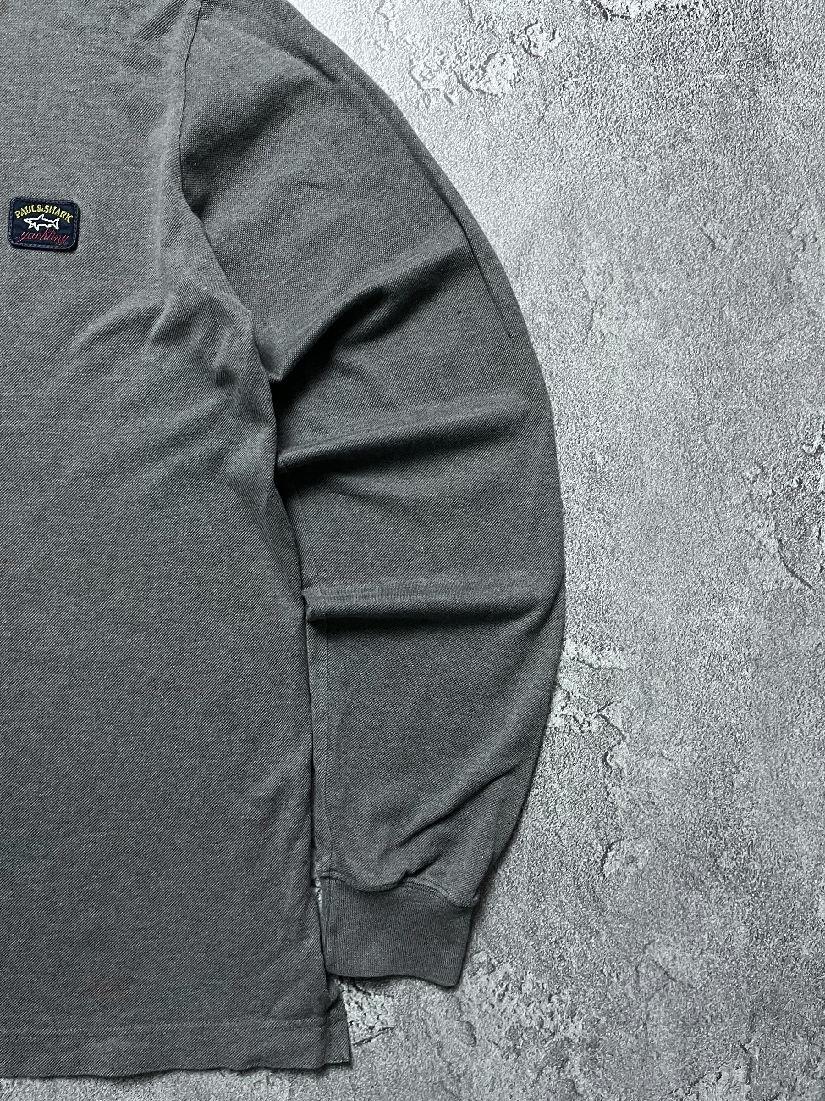 Paul & Shark Vintage Long Sleeve Paul & Shark Big Logo Mens L Size US L / EU 52-54 / 3 - 4 Thumbnail