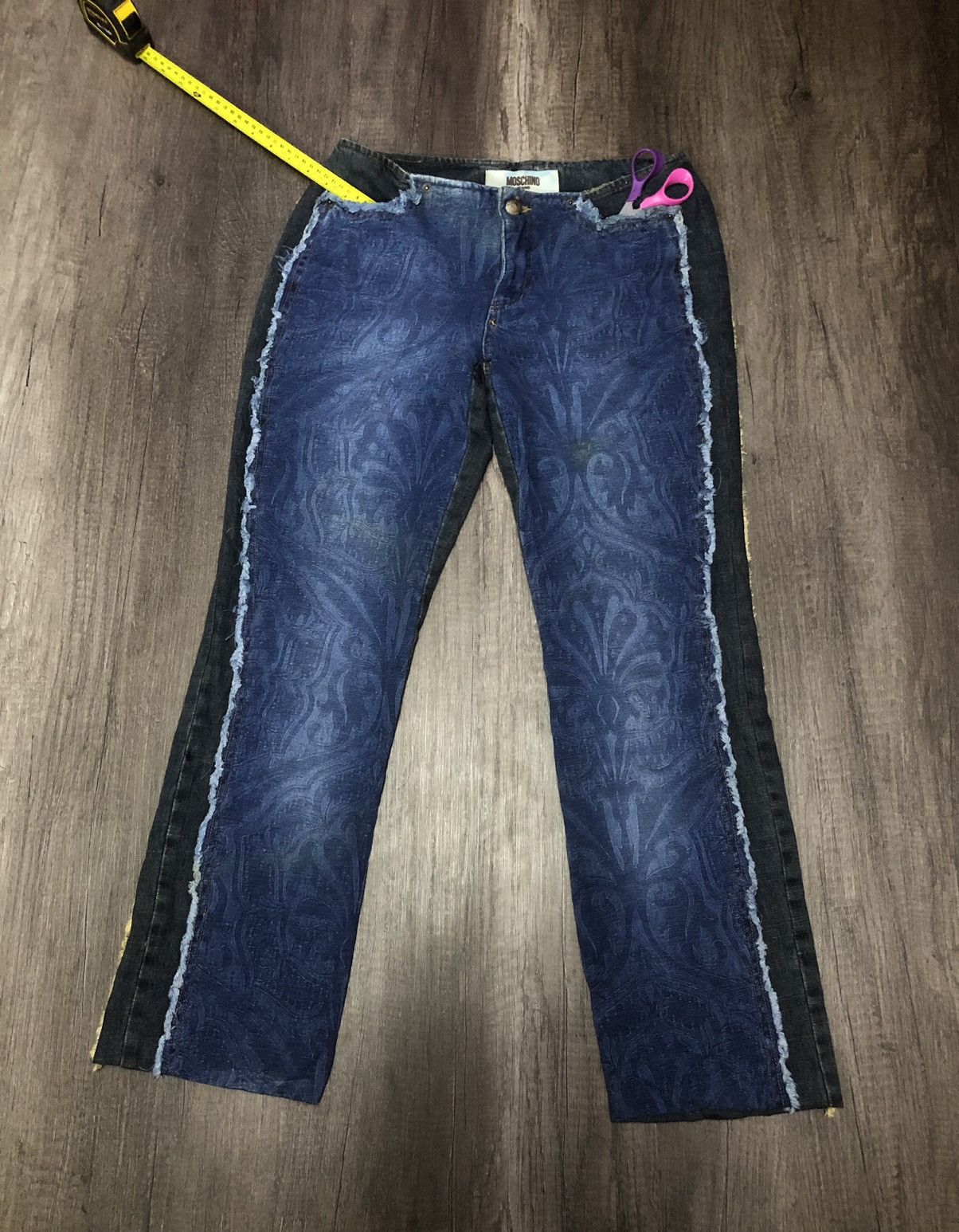 Moschino × Vintage MOSCHINO JEANS DONNA RARE DESIGN Size 28" / US 6 / IT 42 - 4 Thumbnail