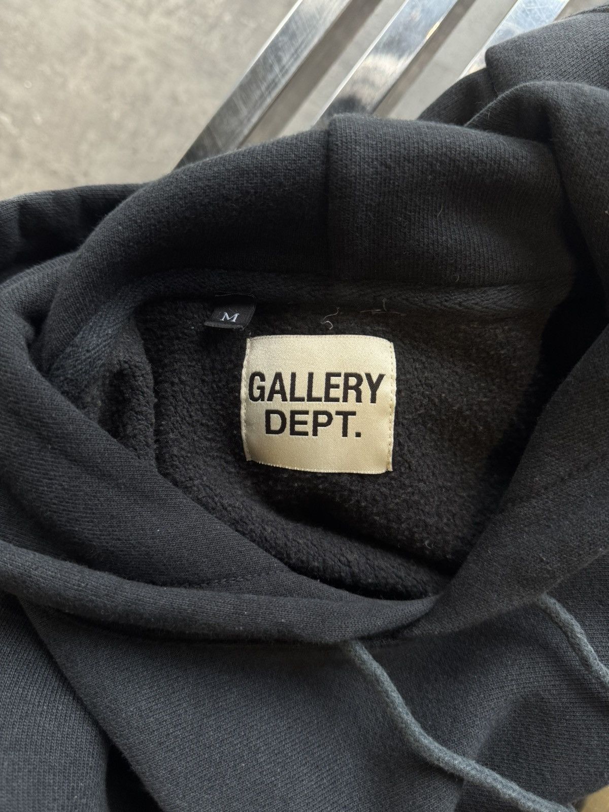 Gallery Dept. Gallery Dept Black Hoodie Size US M / EU 48-50 / 2 - 5 Thumbnail