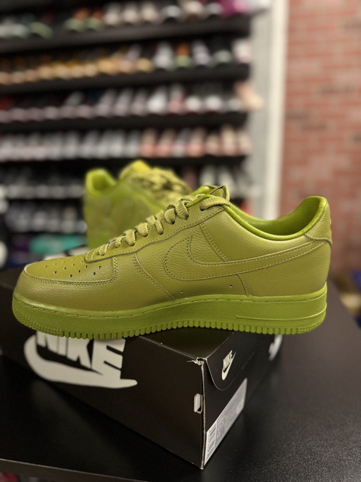 Cactus Plant Flea Market × Nike Nike Air Froce 1 CPFM Moss Size 11.5 Brand New Size US 11.5 / EU 44-45 - 6 Thumbnail