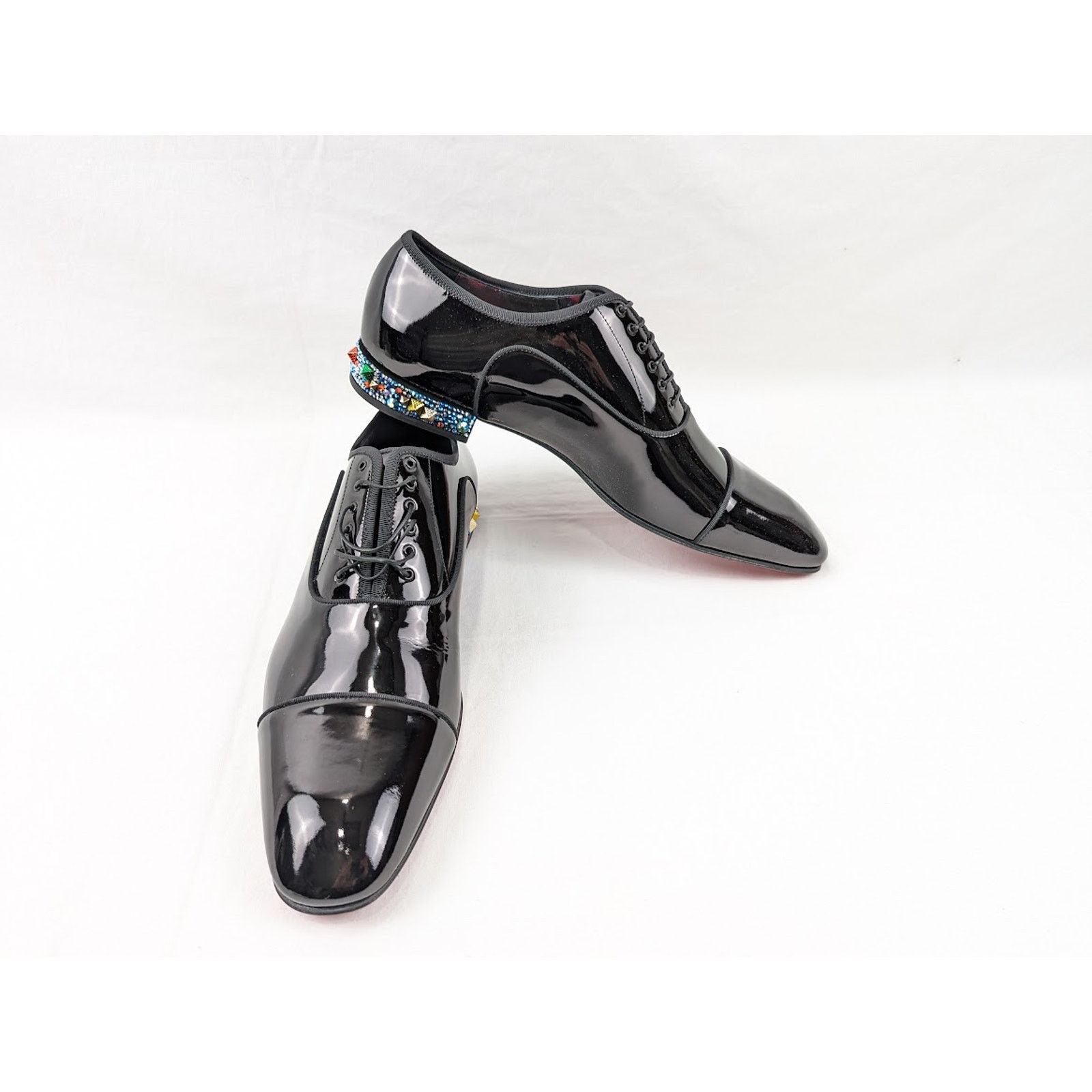 Christian Louboutin o1rshd1 Hero on the Rocks 20 Shoe Boots in Black Size US 8 / EU 41 - 13 Thumbnail