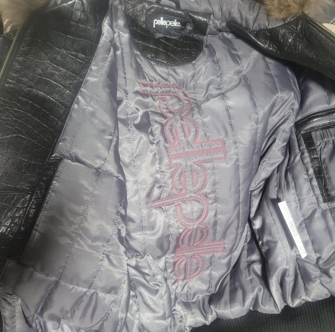 Pelle Pelle Pelle Pelle Fur Leather Jacket Size US L / EU 52-54 / 3 - 5 Thumbnail