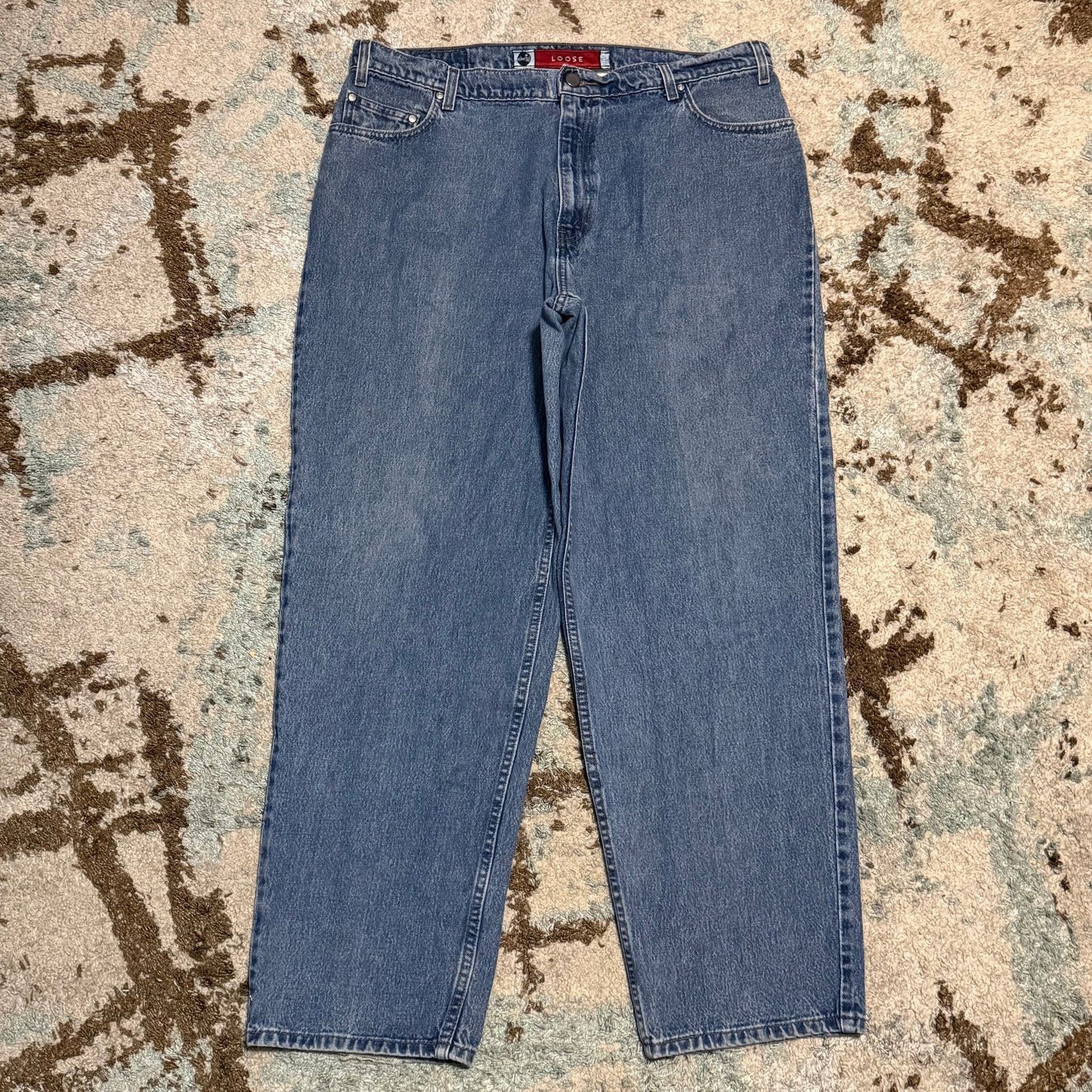Levi's Vintage 1998 Levi's Silvertab Loose Fit Jeans 40x32 Baggy Size US 40 / EU 56 - 2 Thumbnail
