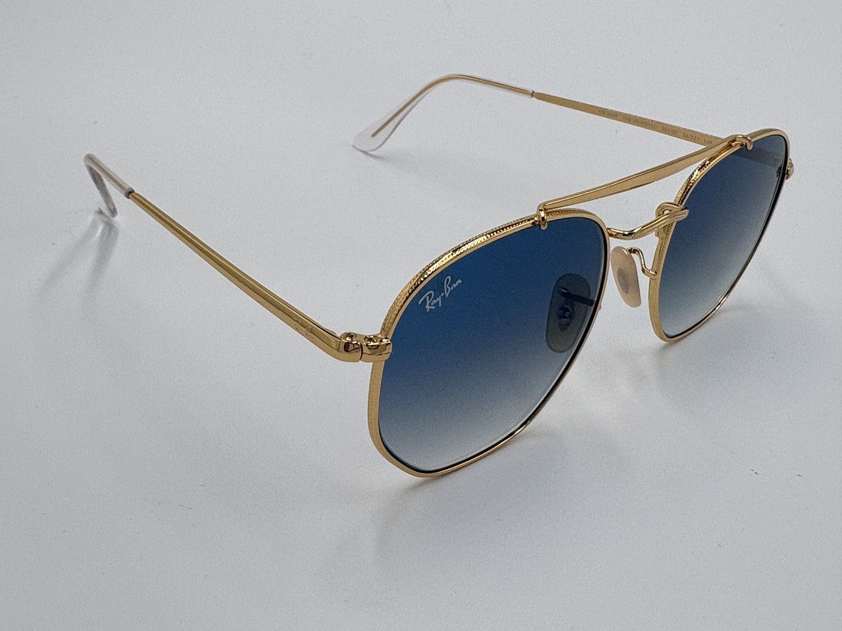 RayBan Ray-Ban RB3648 Gold and Blue Lens 001/3F Arista 54mm Size ONE SIZE - 8 Thumbnail