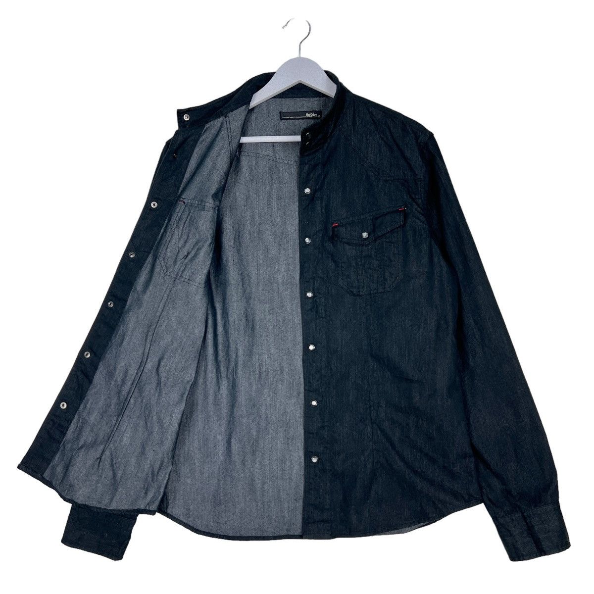 Mossimo 🔥 BLACK MOSSIMO SHIRT JACKET Size US M / EU 48-50 / 2 - 9 Thumbnail