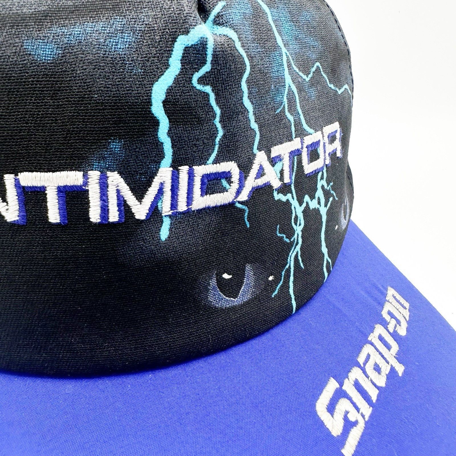 Vintage Dale Earnhardt Intimidator Snapback Vintage NASCAR Snap-on Size ONE SIZE - 3 Thumbnail