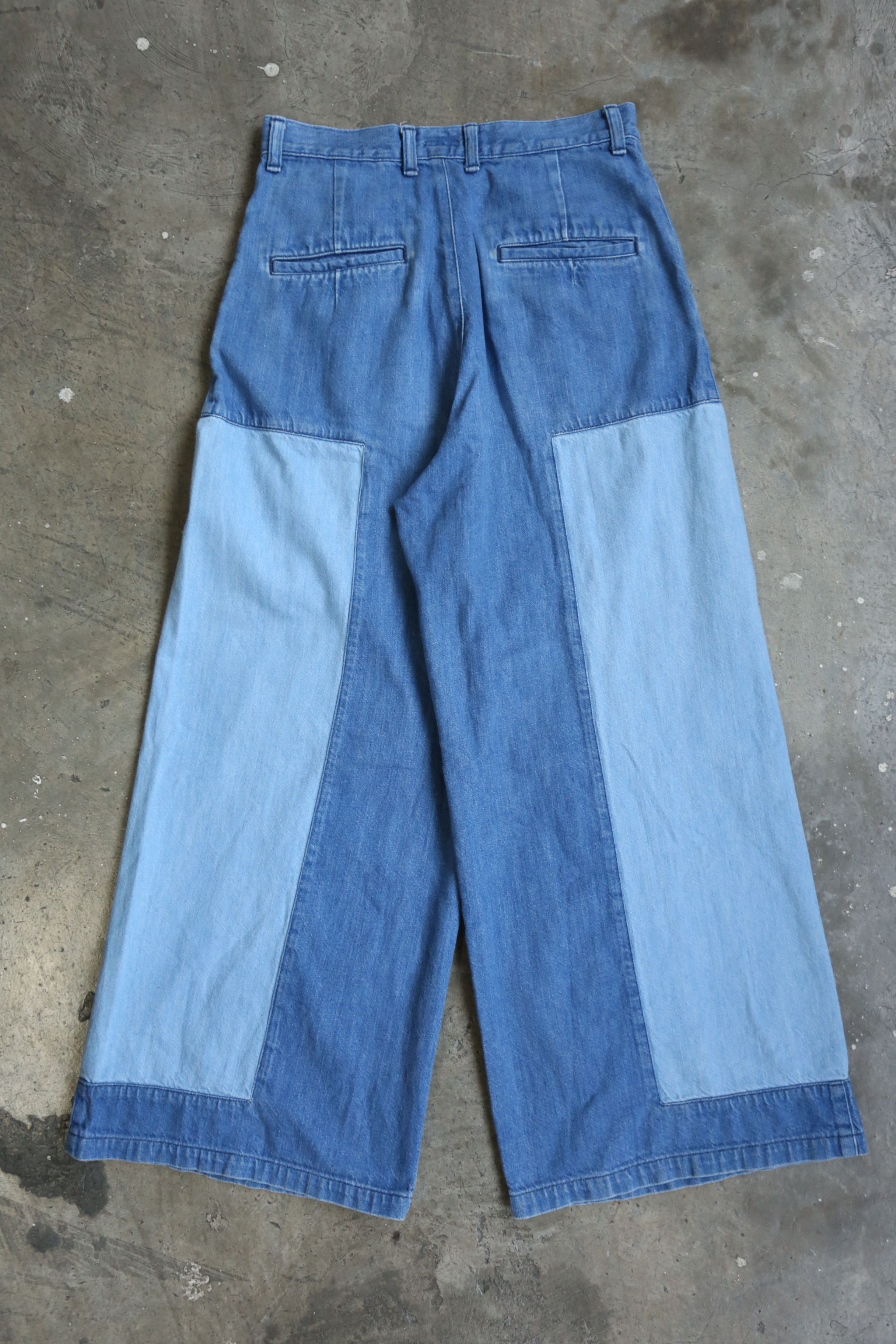 Kapital Kapital - 2-Tone Cottage Denim Pants Size US 30 / EU 46 - 2 Thumbnail
