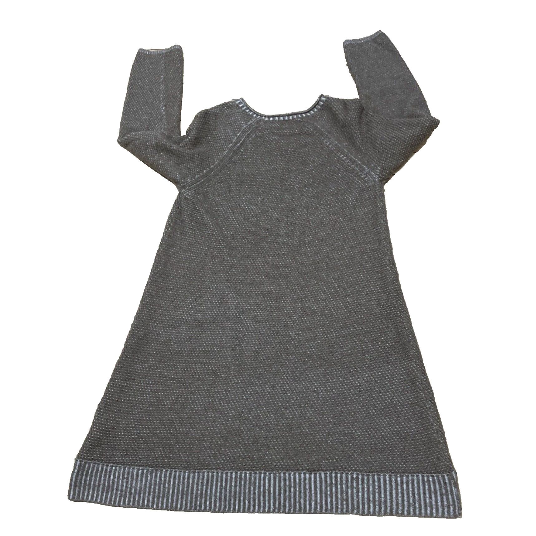 J. Jill J. Jill Womens Sweater Dress Wool Blend Brown Knit Boat Neck Raglan Sleeve L Size L / US 10 / IT 46 - 2 Thumbnail