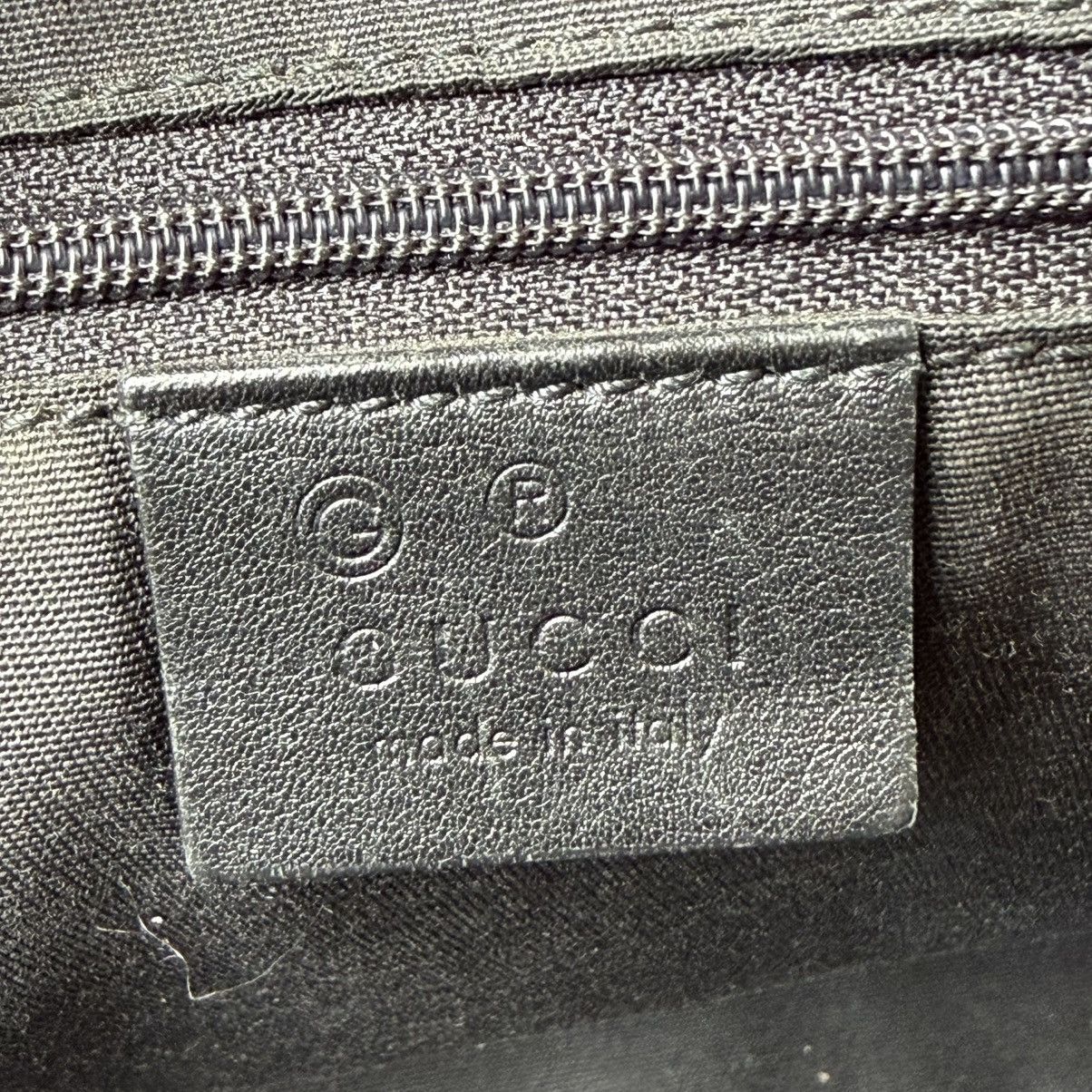 Gucci Gucci - Microguccissima Calfskin Black Toiletry Bag Size ONE SIZE - 19 Thumbnail