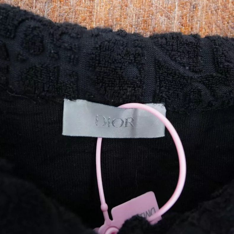 Dior DIOR Logo Black Short Sleeve Tshirt-2506 Size US L / EU 52-54 / 3 - 3 Thumbnail