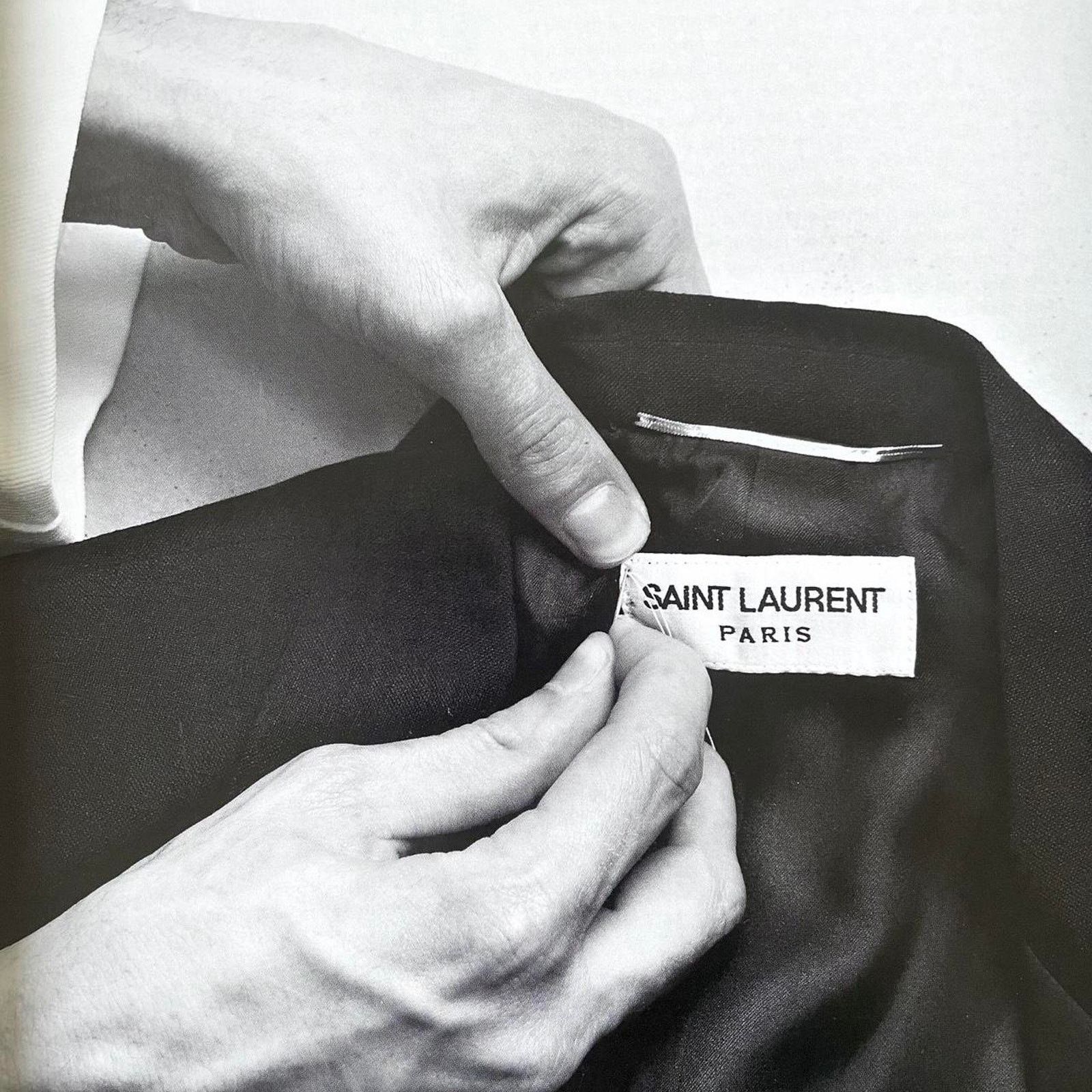 Hedi Slimane Hedi Slimane Saint Laurent photo framed poster 9x11 Size ONE SIZE - 2 Thumbnail