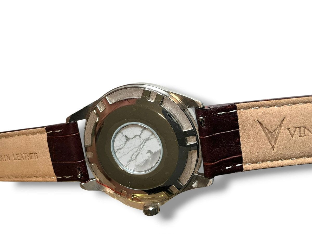 Other Vincero Kairos Blue Dial Men Automatic Watch Silver/Leather Size ONE SIZE - 4 Thumbnail