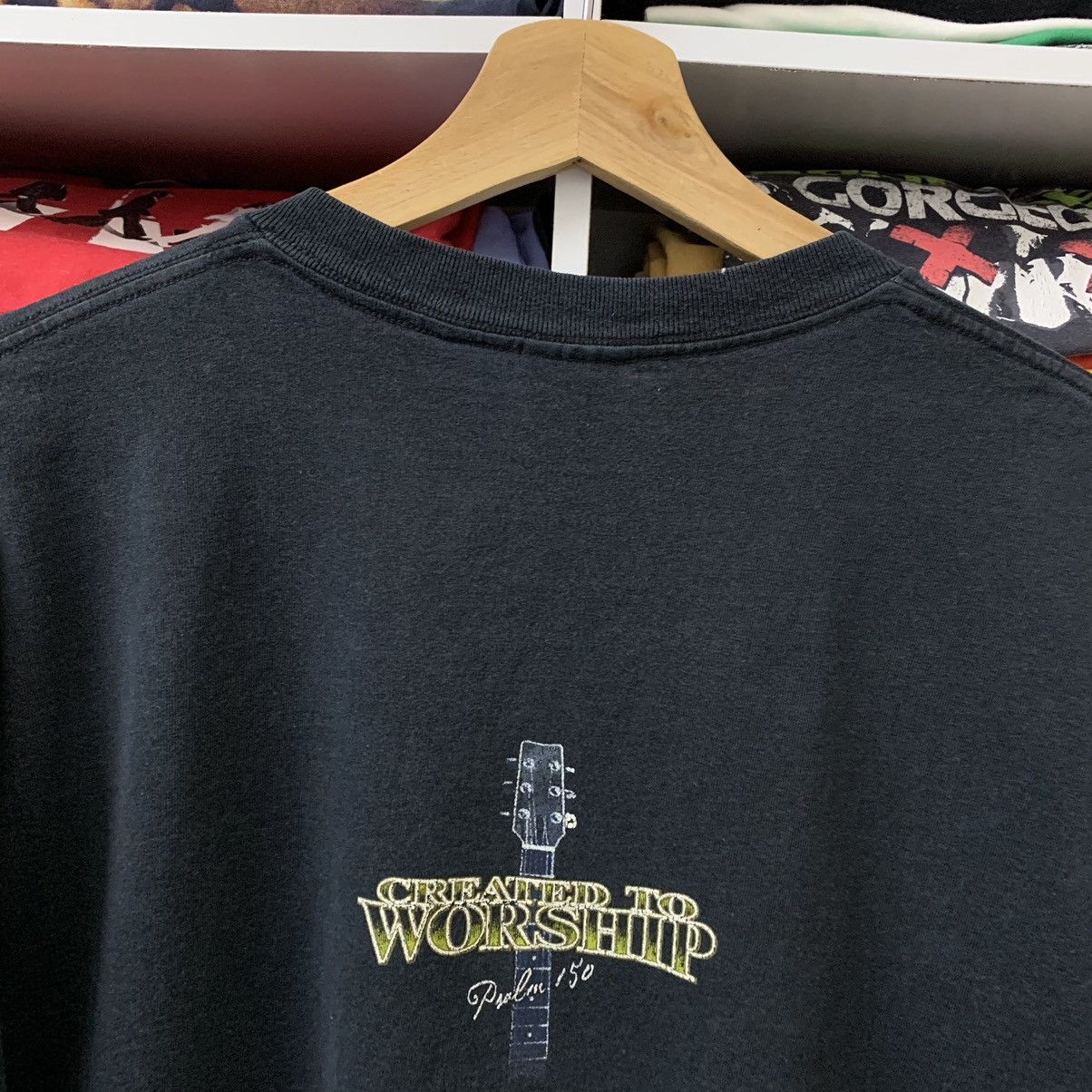 Vintage VTG CREATED TO WORSHIP Size US XL / EU 56 / 4 - 4 Thumbnail
