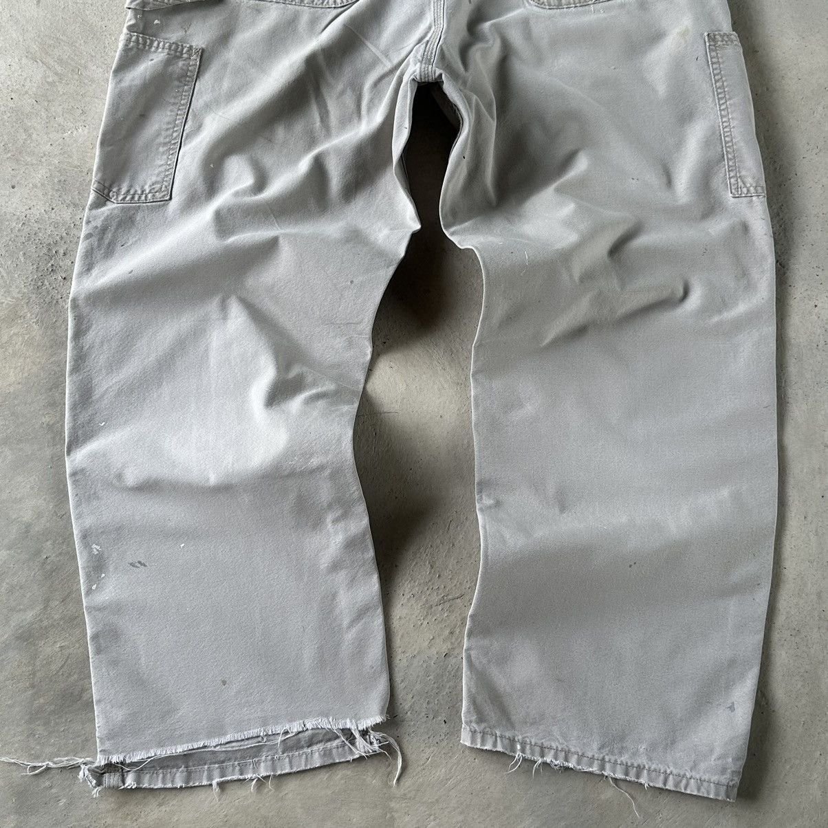 Carhartt (35x29) DISTRESSED CARHARTT CARPENTER PANTS Size US 35 - 6 Thumbnail