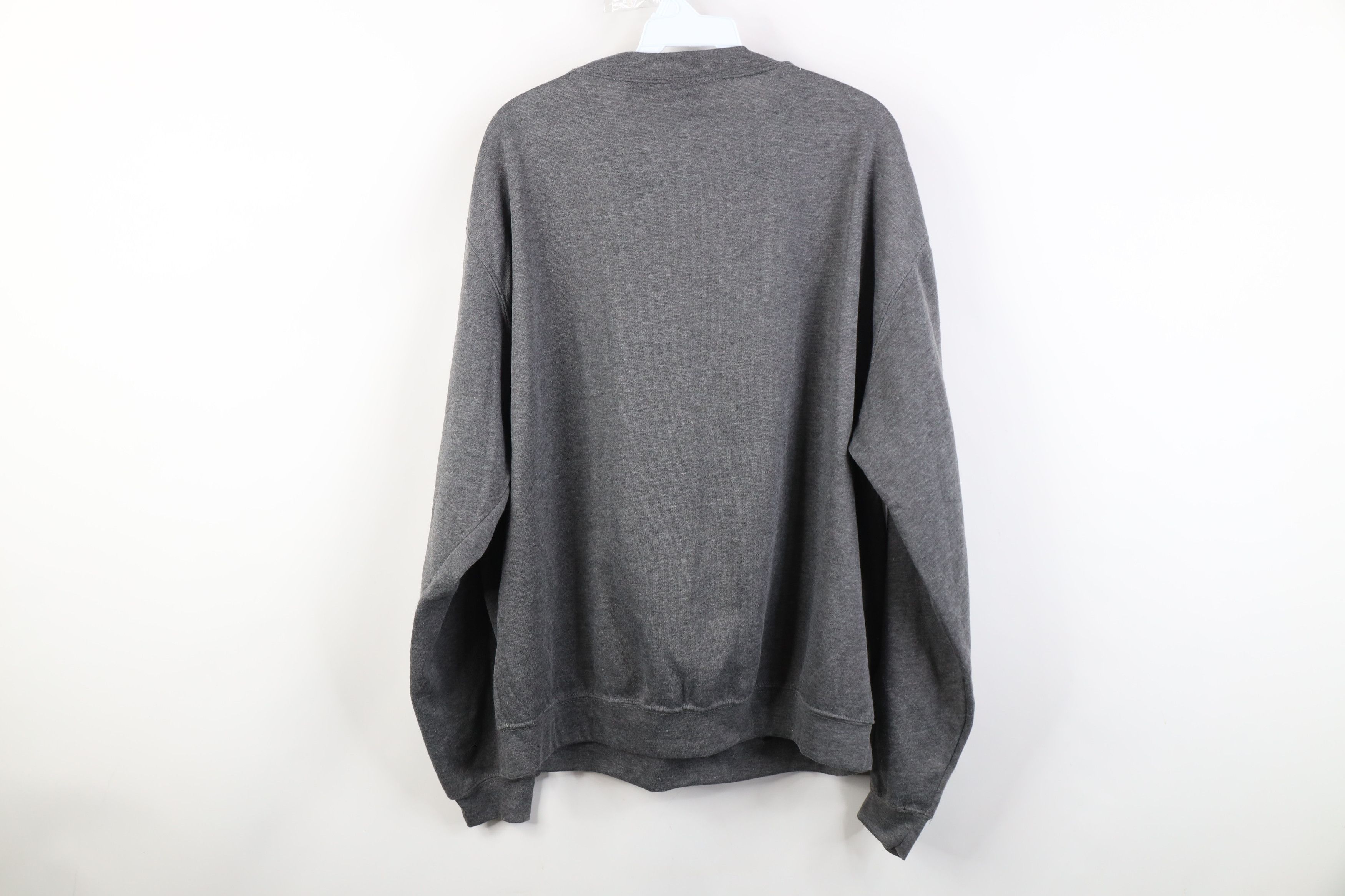 Vintage Vintage 90s Y2K Streetwear Faded Blank Crewneck Sweatshirt Size US XL / EU 56 / 4 - 7 Thumbnail
