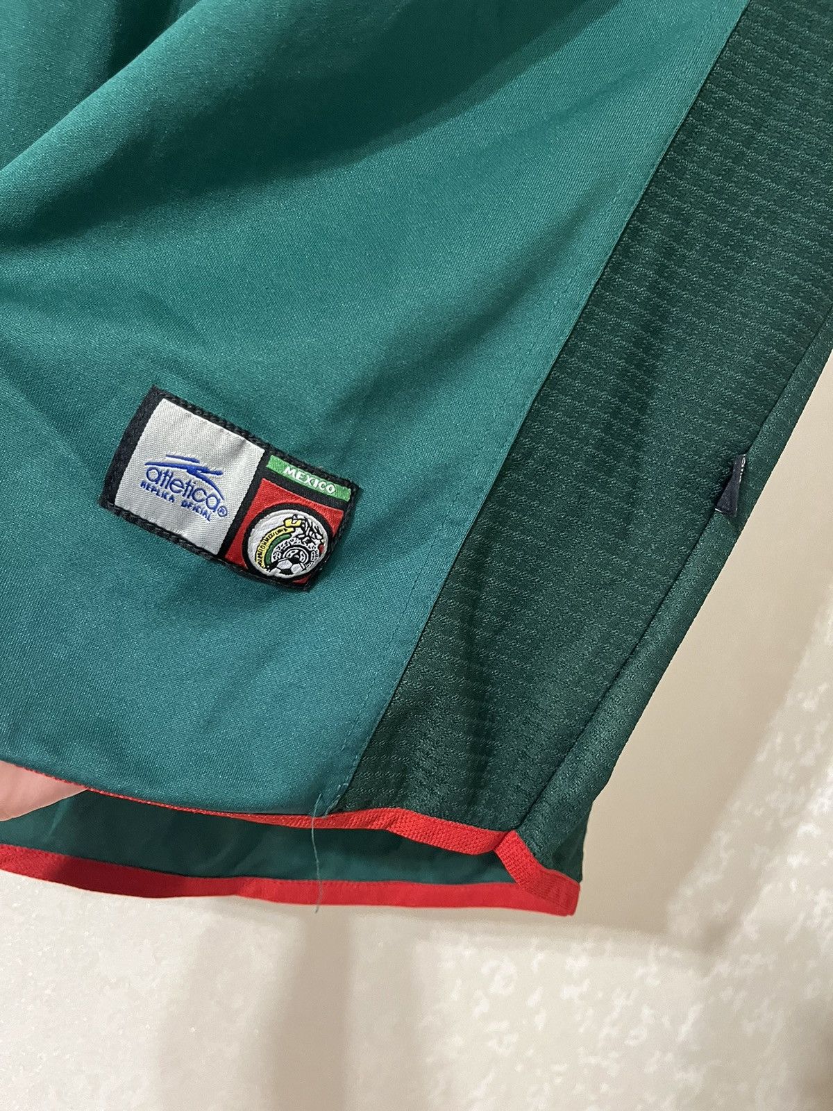 Other Atletica Mexico 2002 World Cup Home Jersey Size US M / EU 48-50 / 2 - 8 Thumbnail