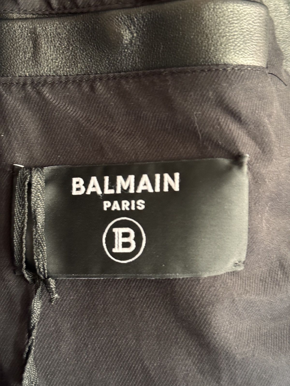 Balmain Lambskin and calf hair Zebra Print Bomber Size US M / EU 48-50 / 2 - 9 Thumbnail