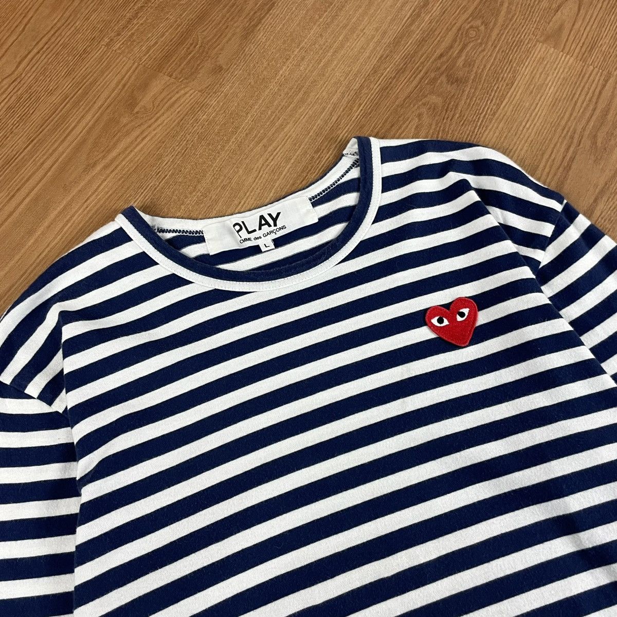 Comme des Garcons × Comme des Garcons PLAY Play comme des Garcons Longsleeve Size US S / EU 44-46 / 1 - 5 Thumbnail