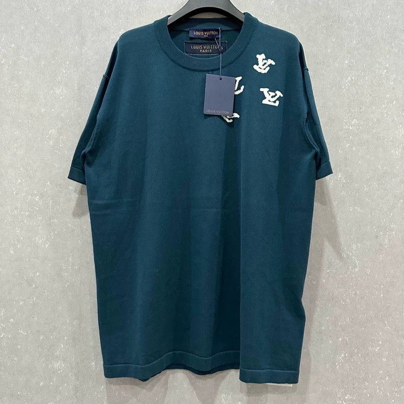 Louis Vuitton Louis Vuitton Pied Piper logo embroidered short sleeve Size US XL / EU 56 / 4 - 1 Thumbnail