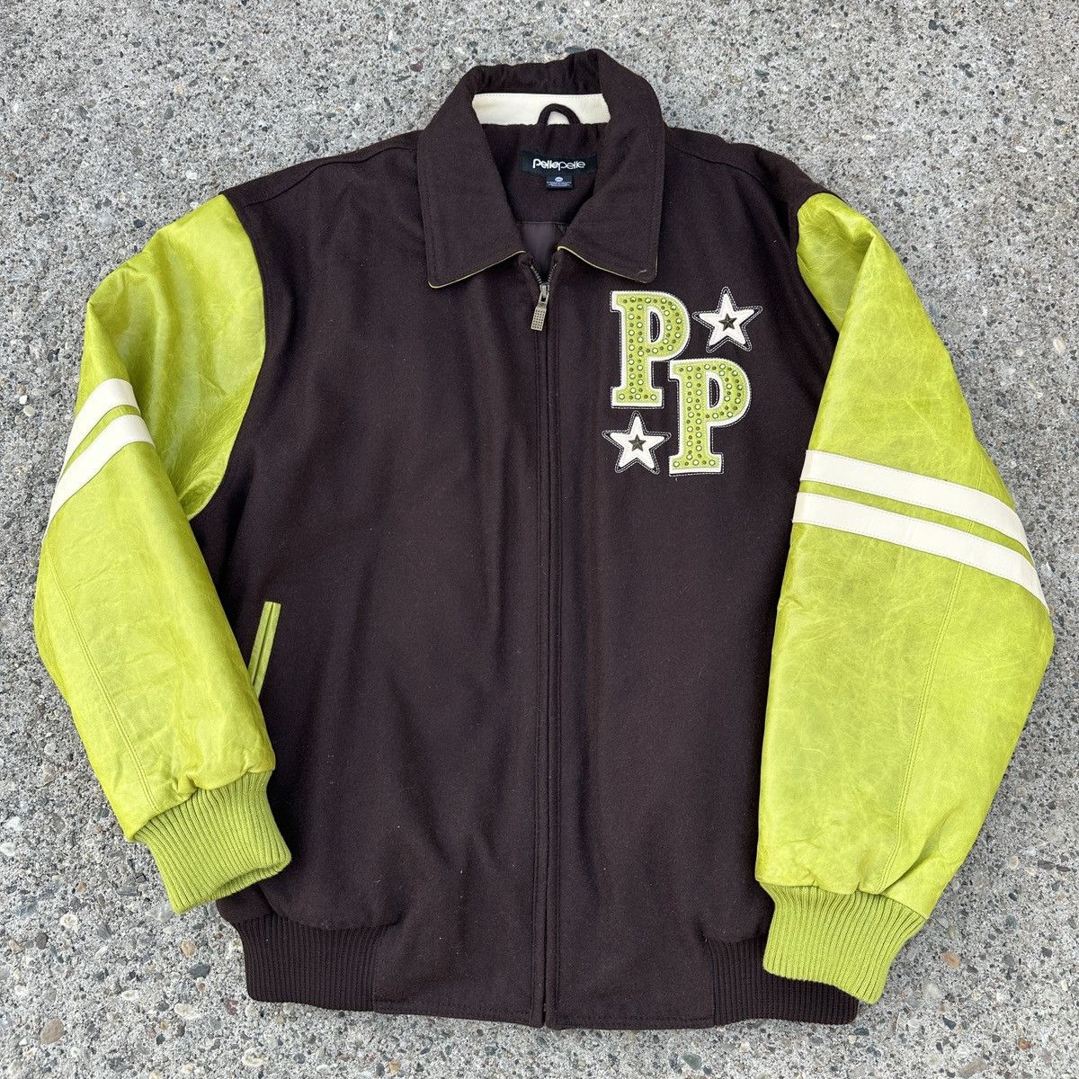 Pelle Pelle Vintage Pelle Pelle Soda Club varsity jacket Size US XXL / EU 58 / 5 - 2 Thumbnail