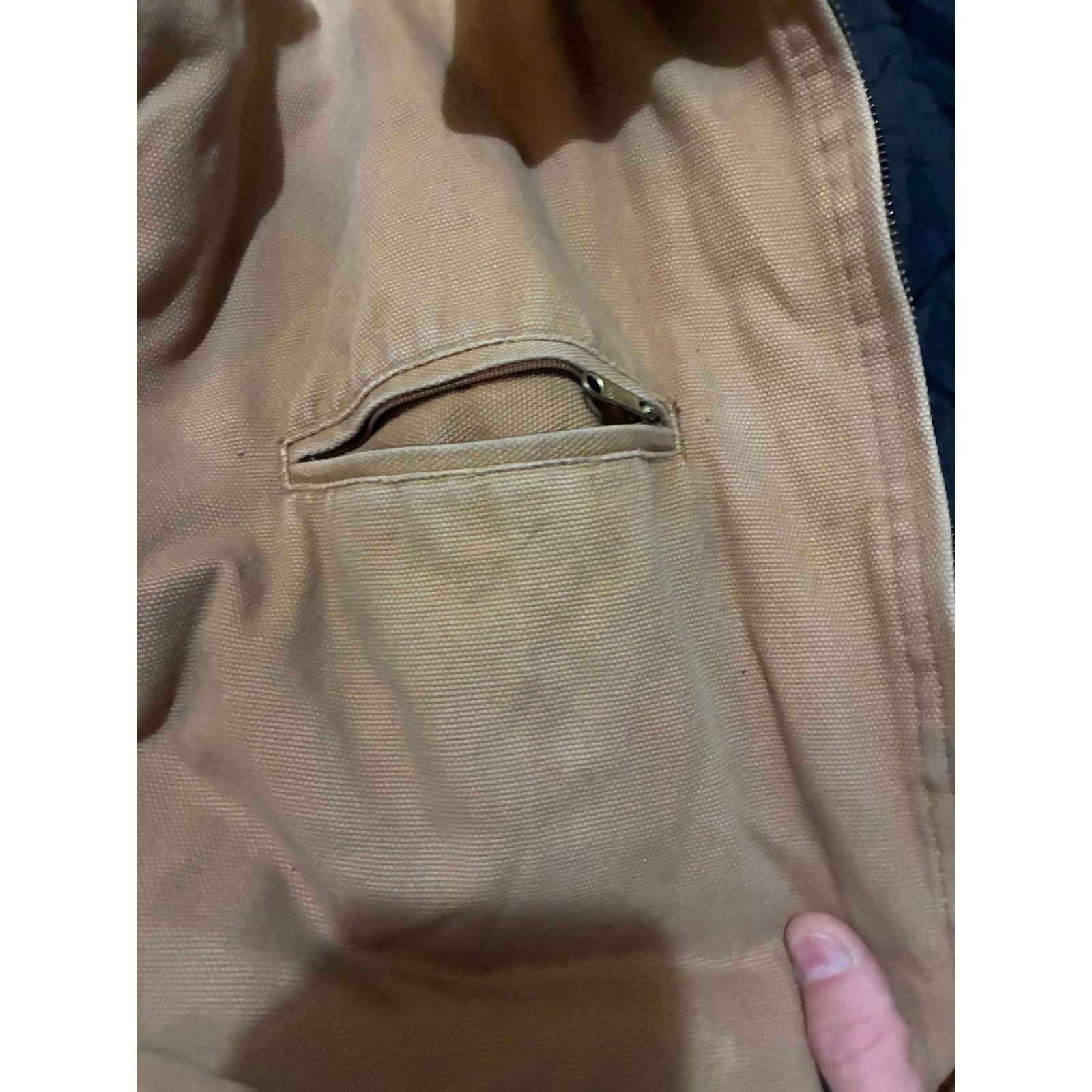 Other Vintage Tri-Mountain Tan Canvas Work Jacket XL Bangladesh Size US XL / EU 56 / 4 - 9 Thumbnail